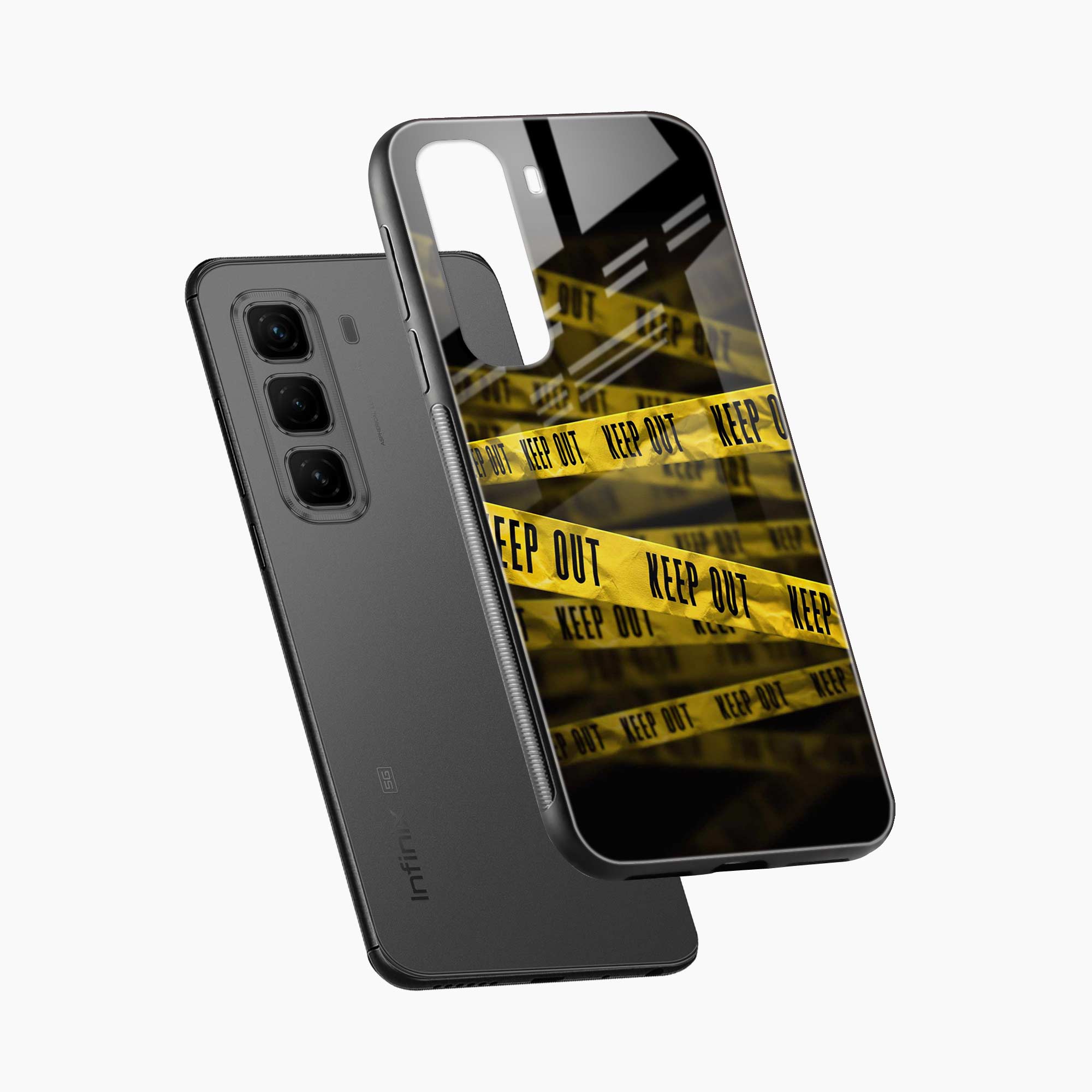 Keep Out Infinix Hot 50 5G Back Cover