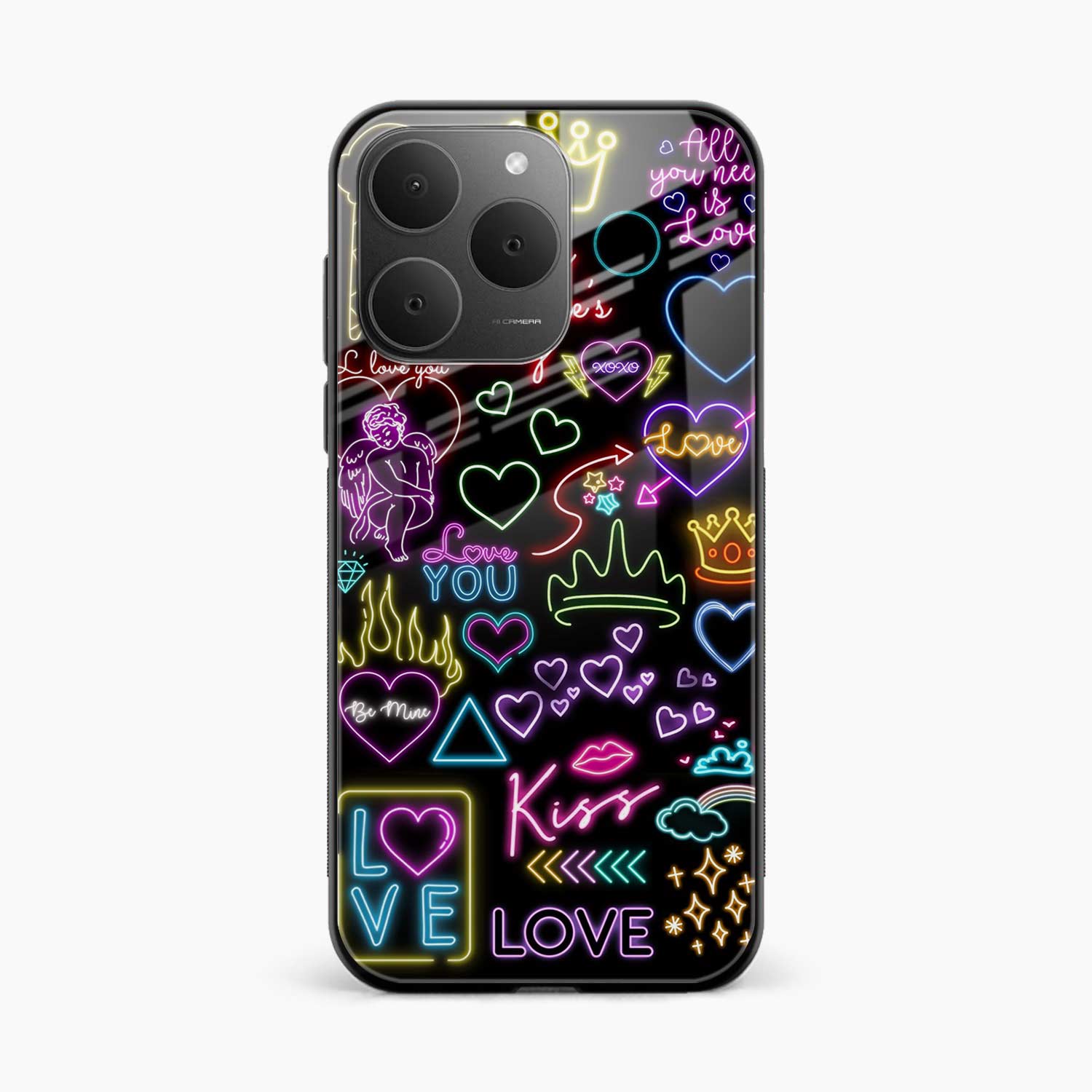 Neon Lights Realme 15t 5G Back Cover