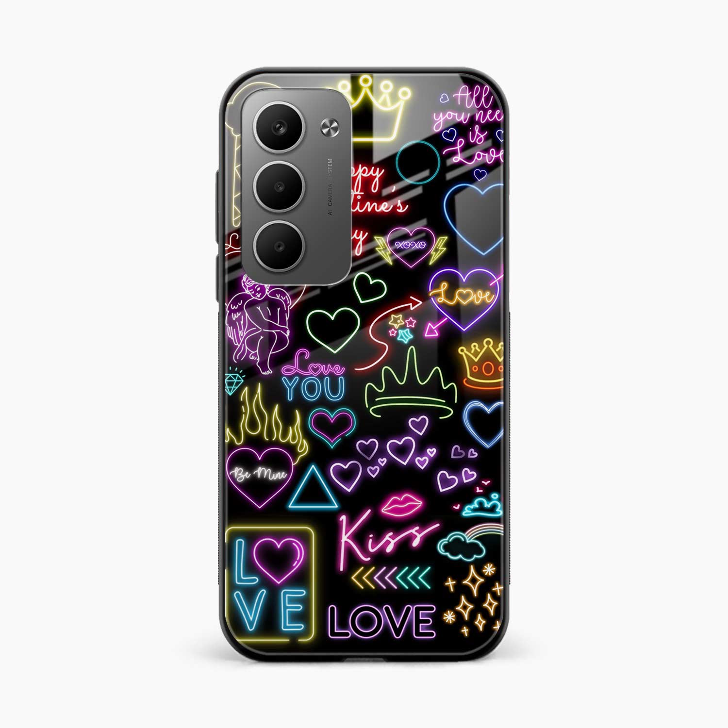 Neon Lights Redmi 15 5G Back Cover