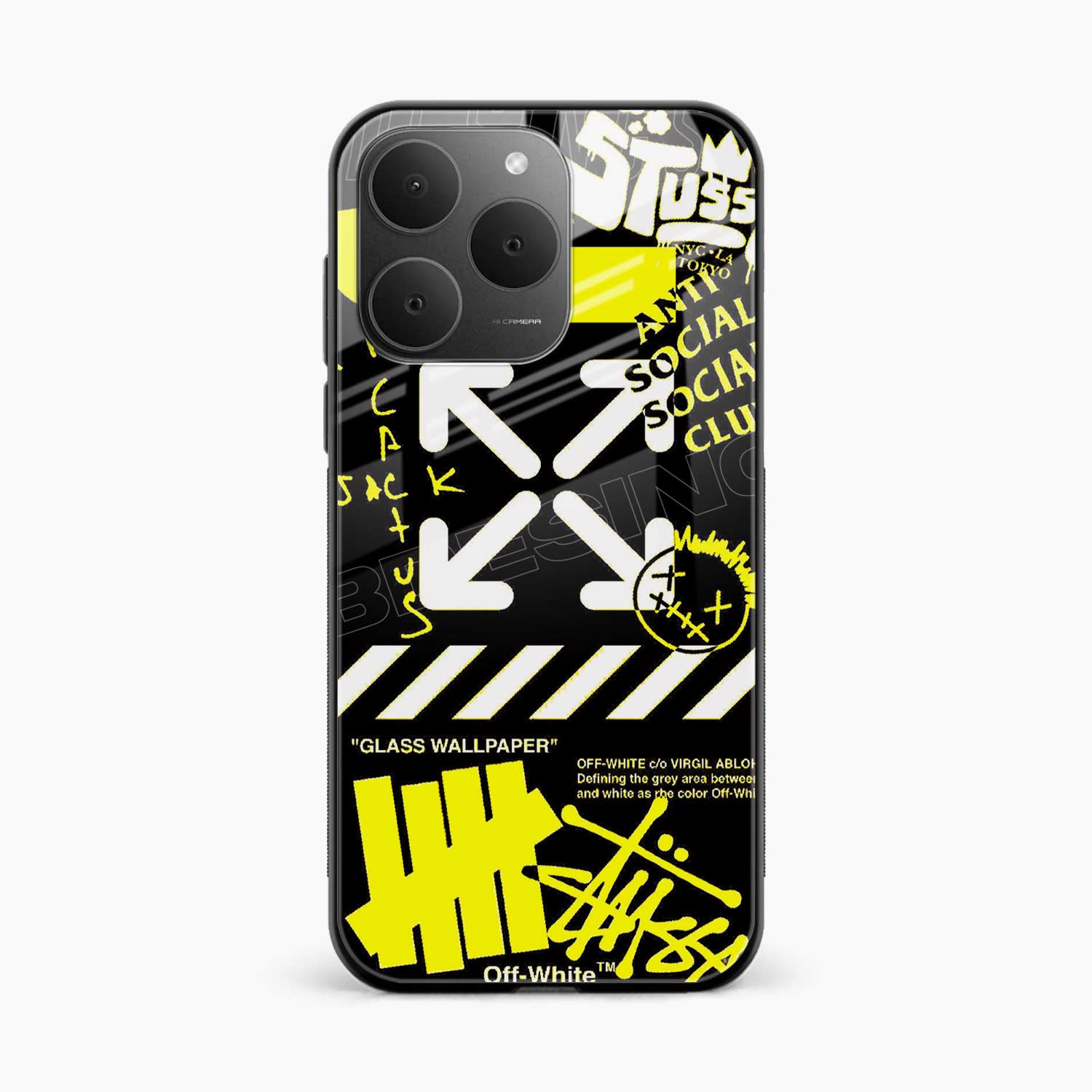 Neon Off White Realme 15t 5G Back Cover