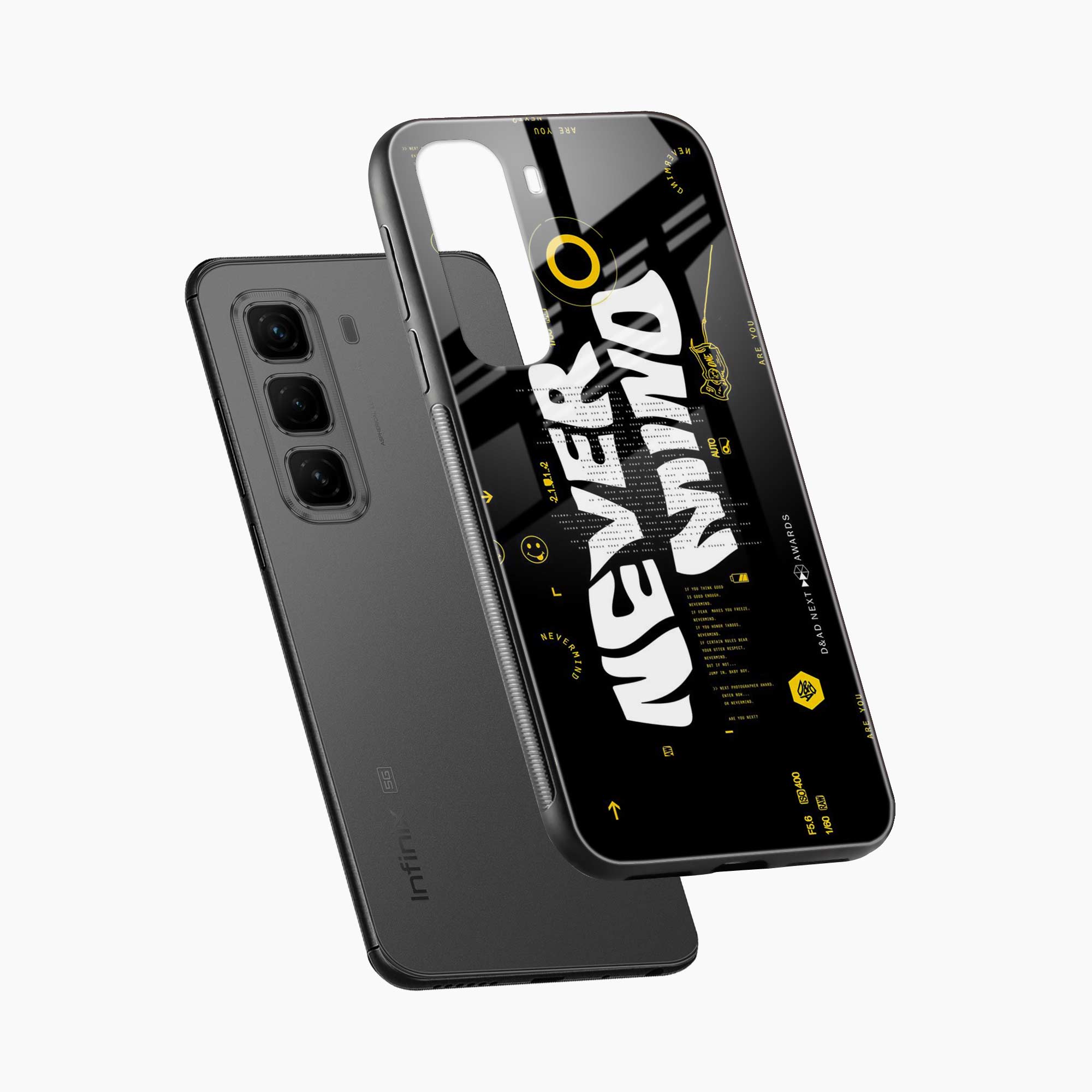 Never Mind Infinix Hot 50 5G Back Cover