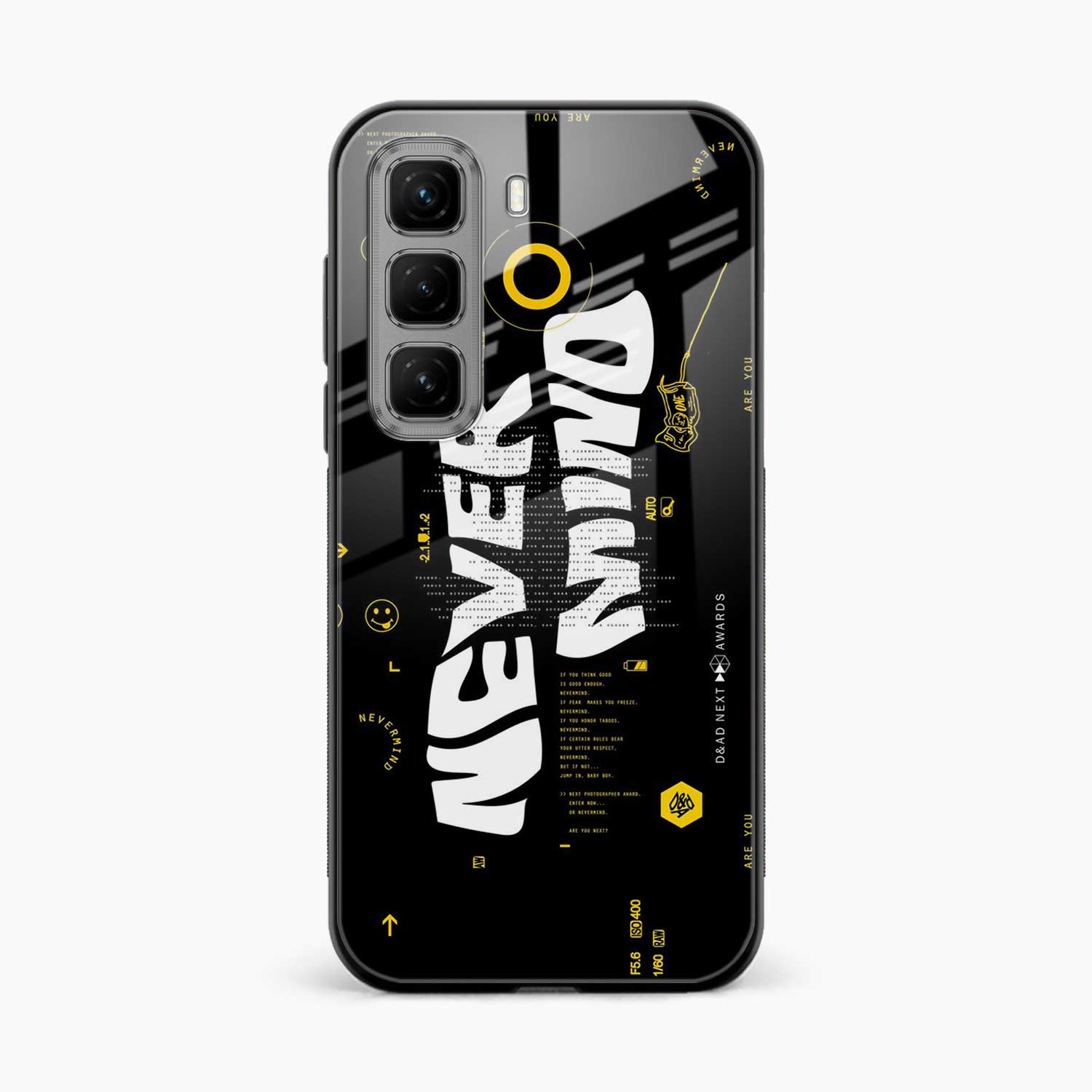 Never Mind Infinix Hot 50 5G Back Cover