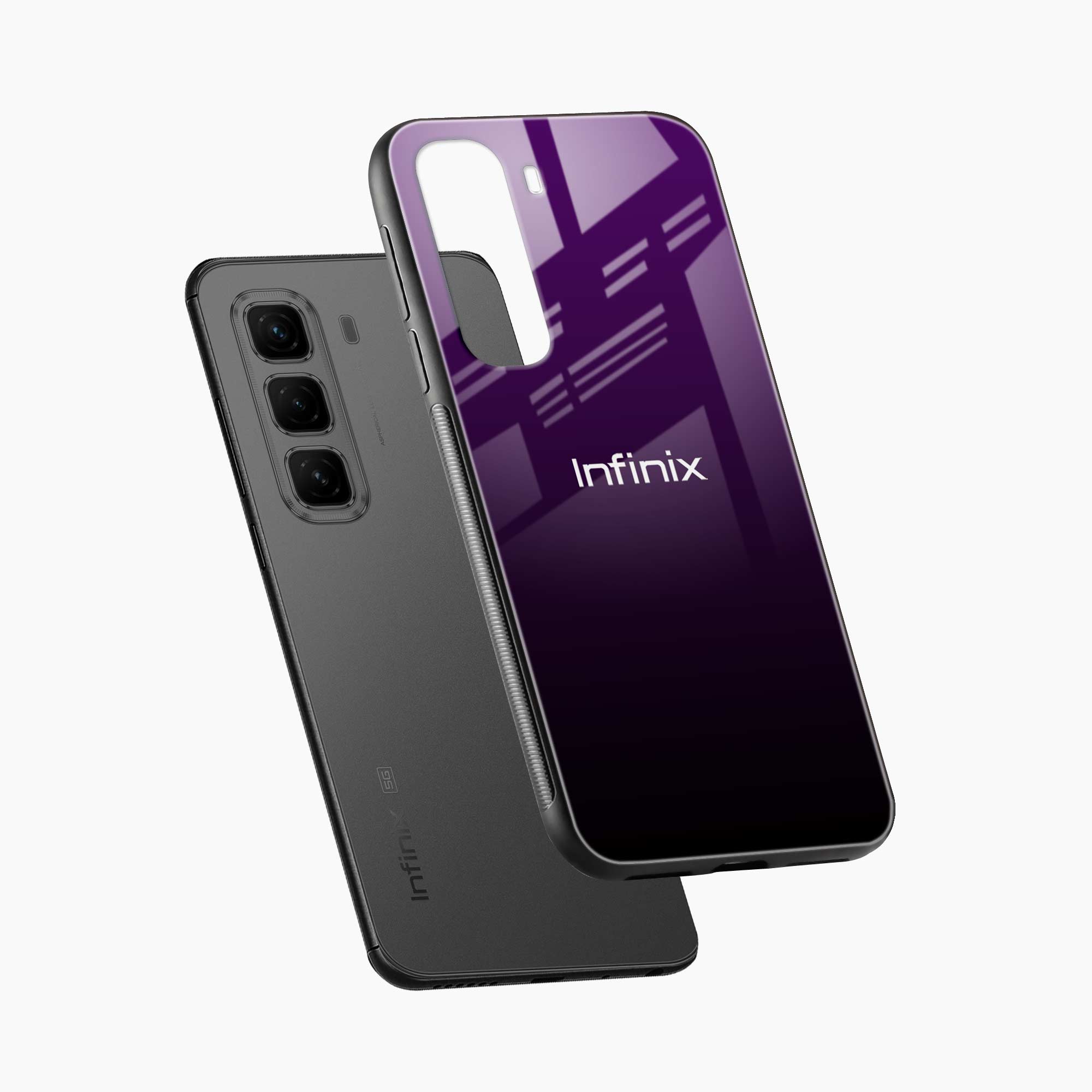 Pleasing Purple Infinix Hot 50 5G Back Cover