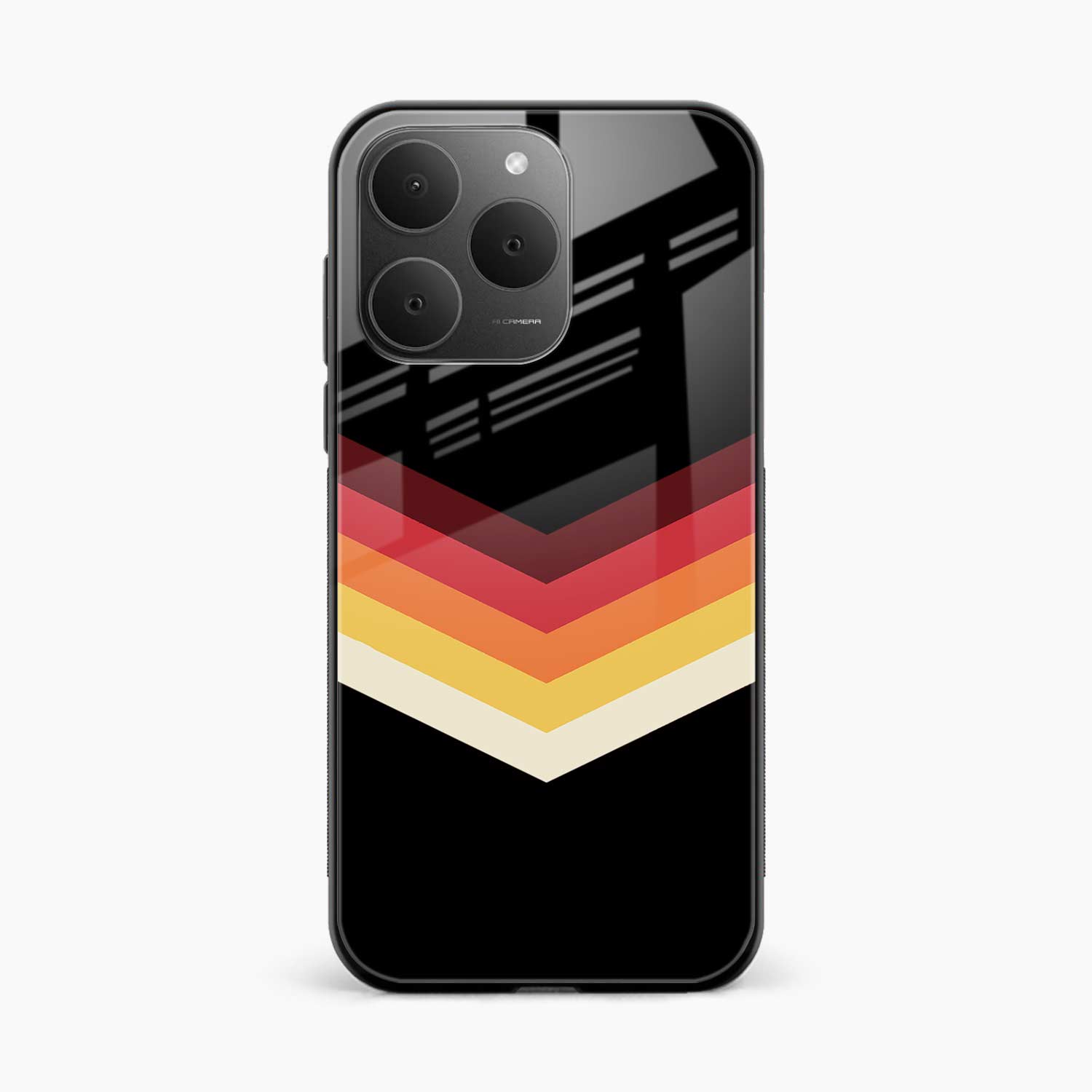 Rewind Strips Pattern Realme 15t 5G Back Cover