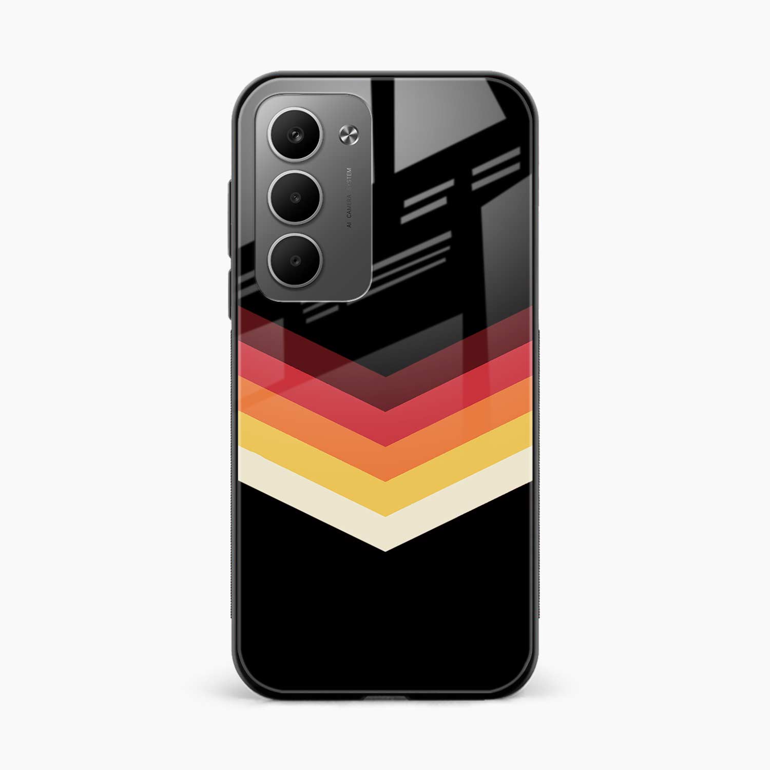 Rewind Strips Pattern Redmi 15 5G Back Cover