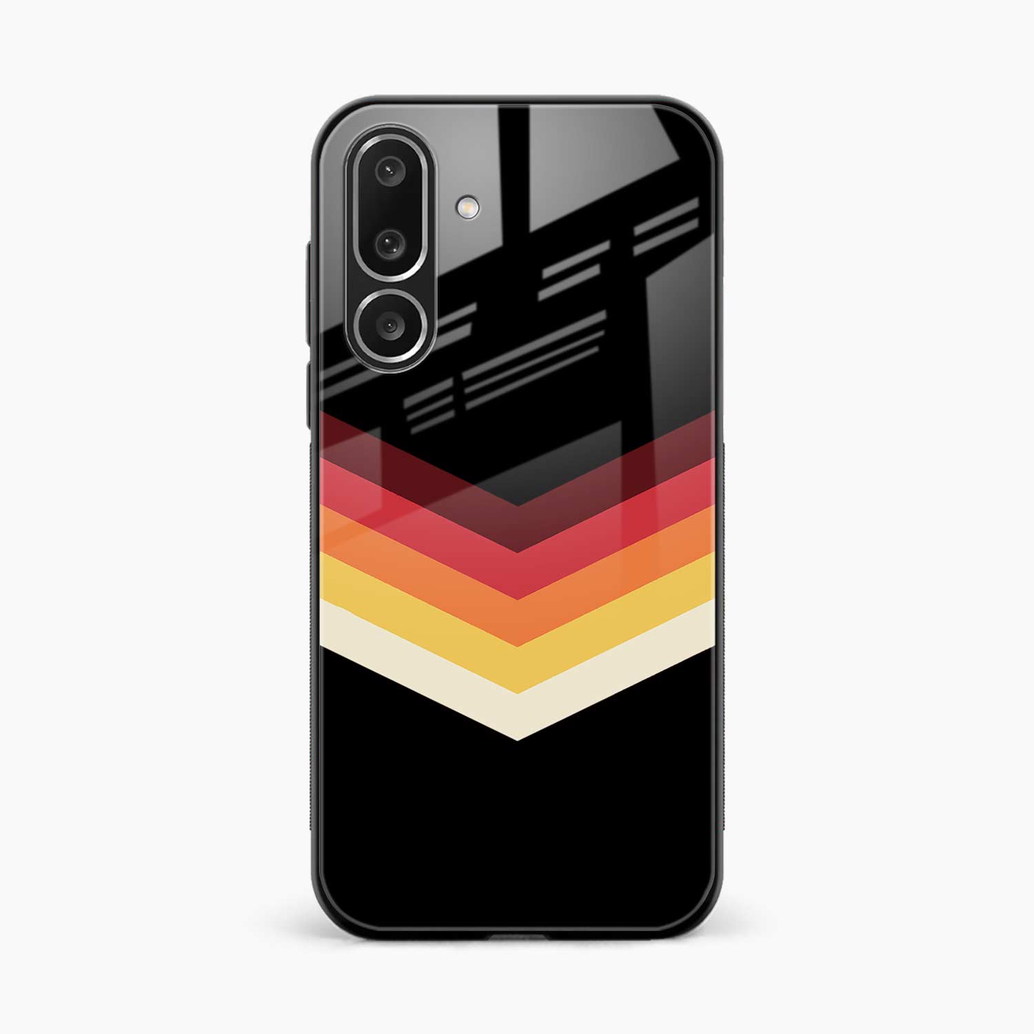 Rewind Strips Pattern Samsung F36 5G Back Cover