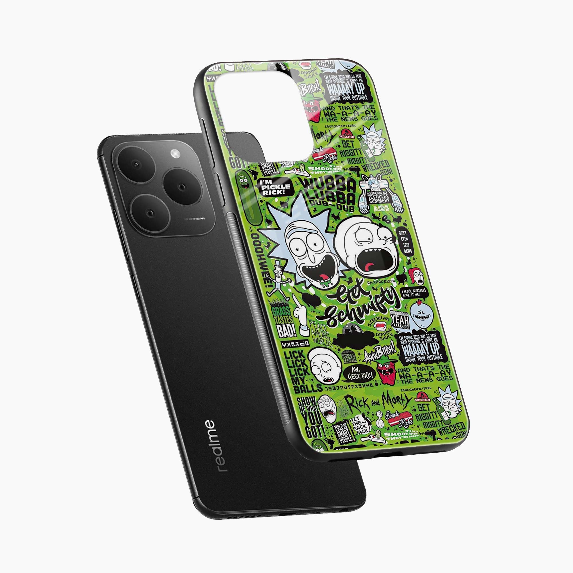 Rick And Morty Realme 15t 5G Back Cover
