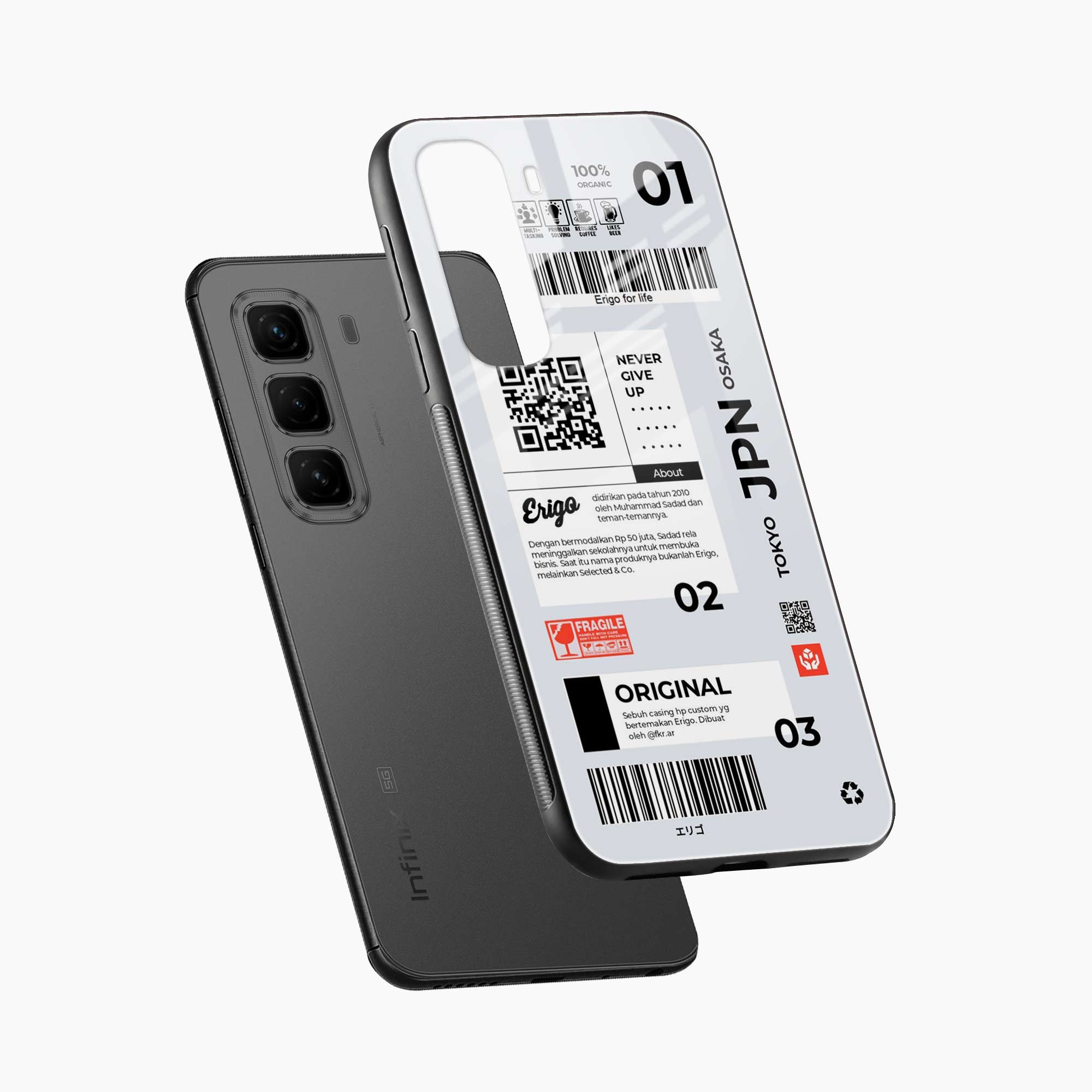 Shipment Infinix Hot 50 5G Back Cover