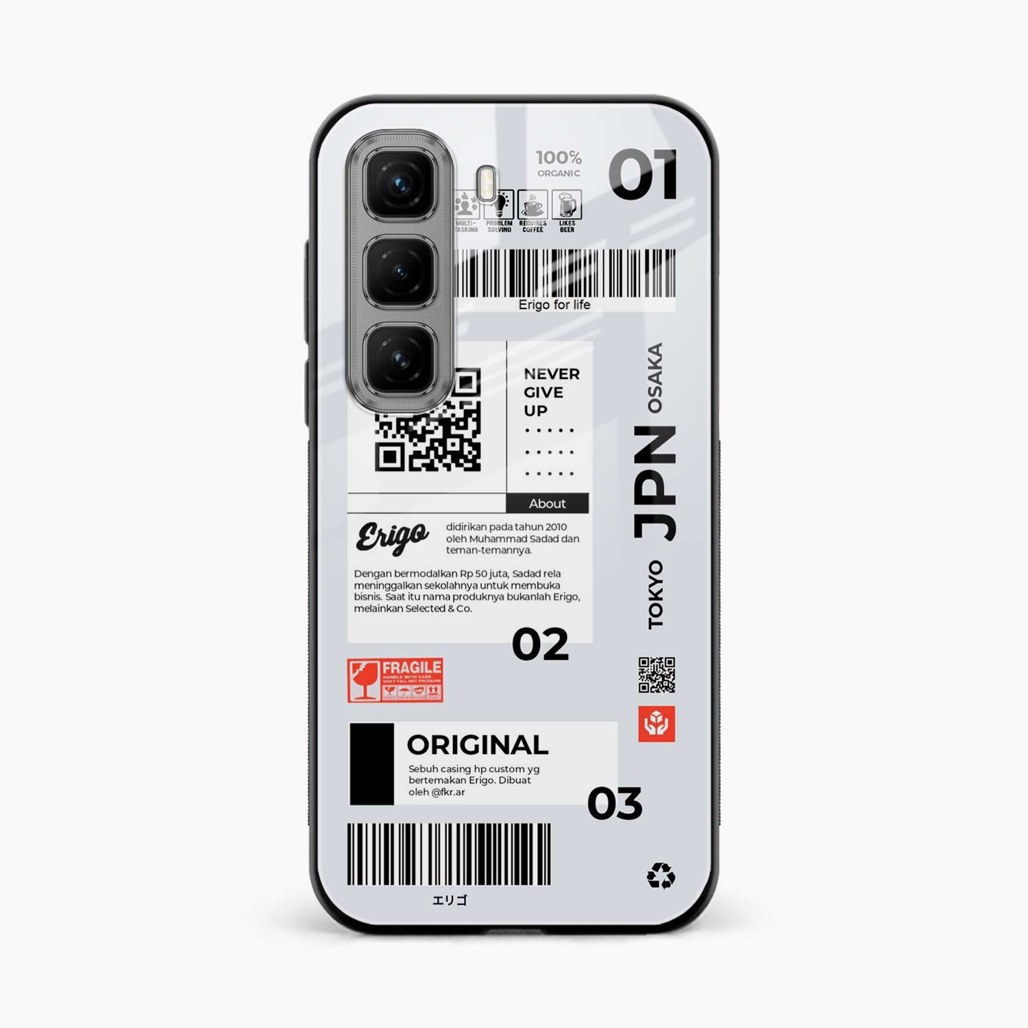 Shipment Infinix Hot 50 5G Back Cover