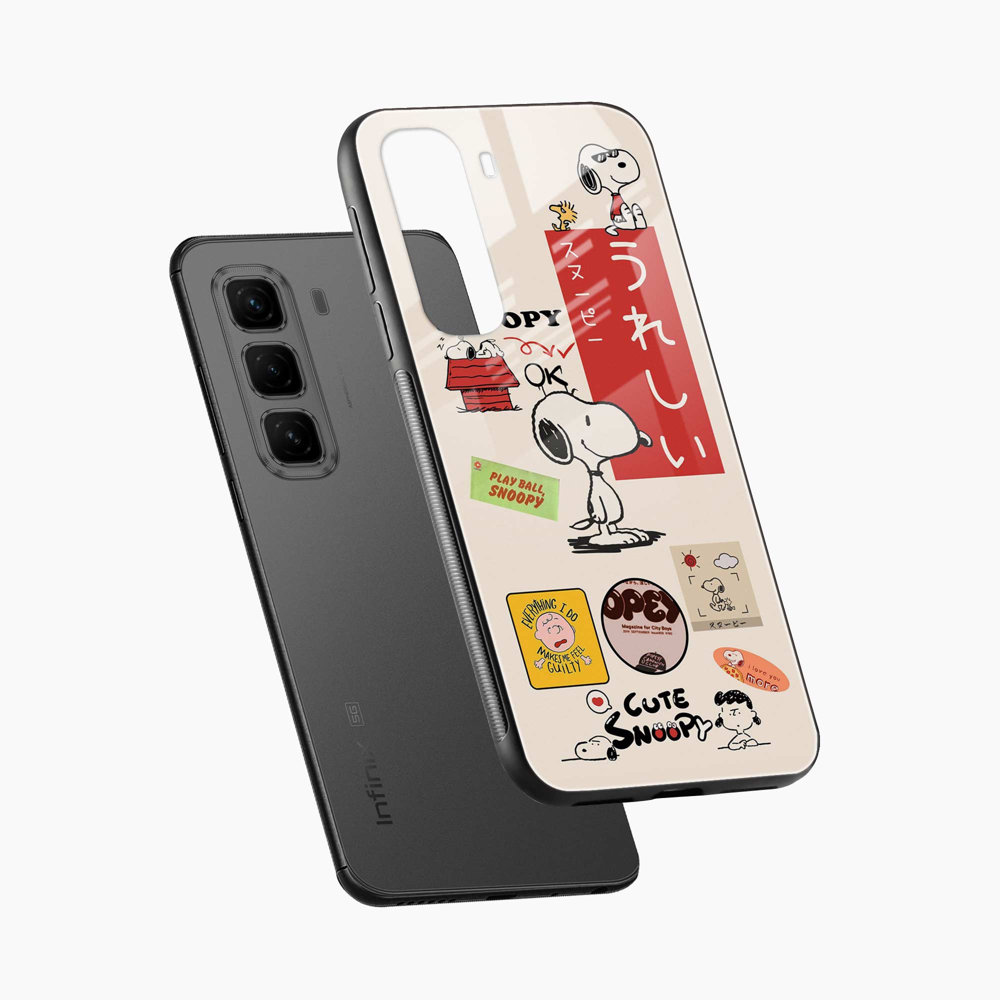 Snoopy Infinix Hot 50 5G Back Cover