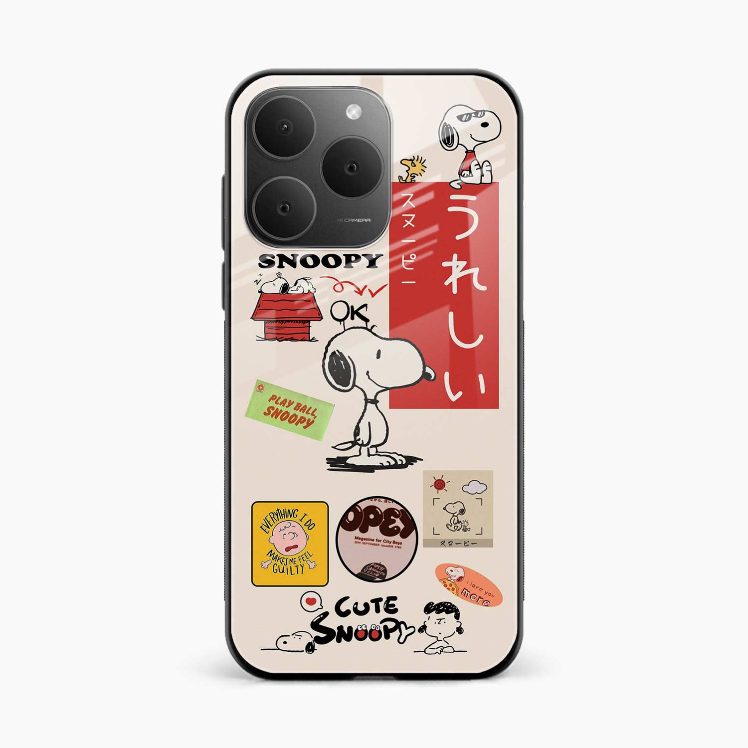 Snoopy Realme 15t 5G Back Cover