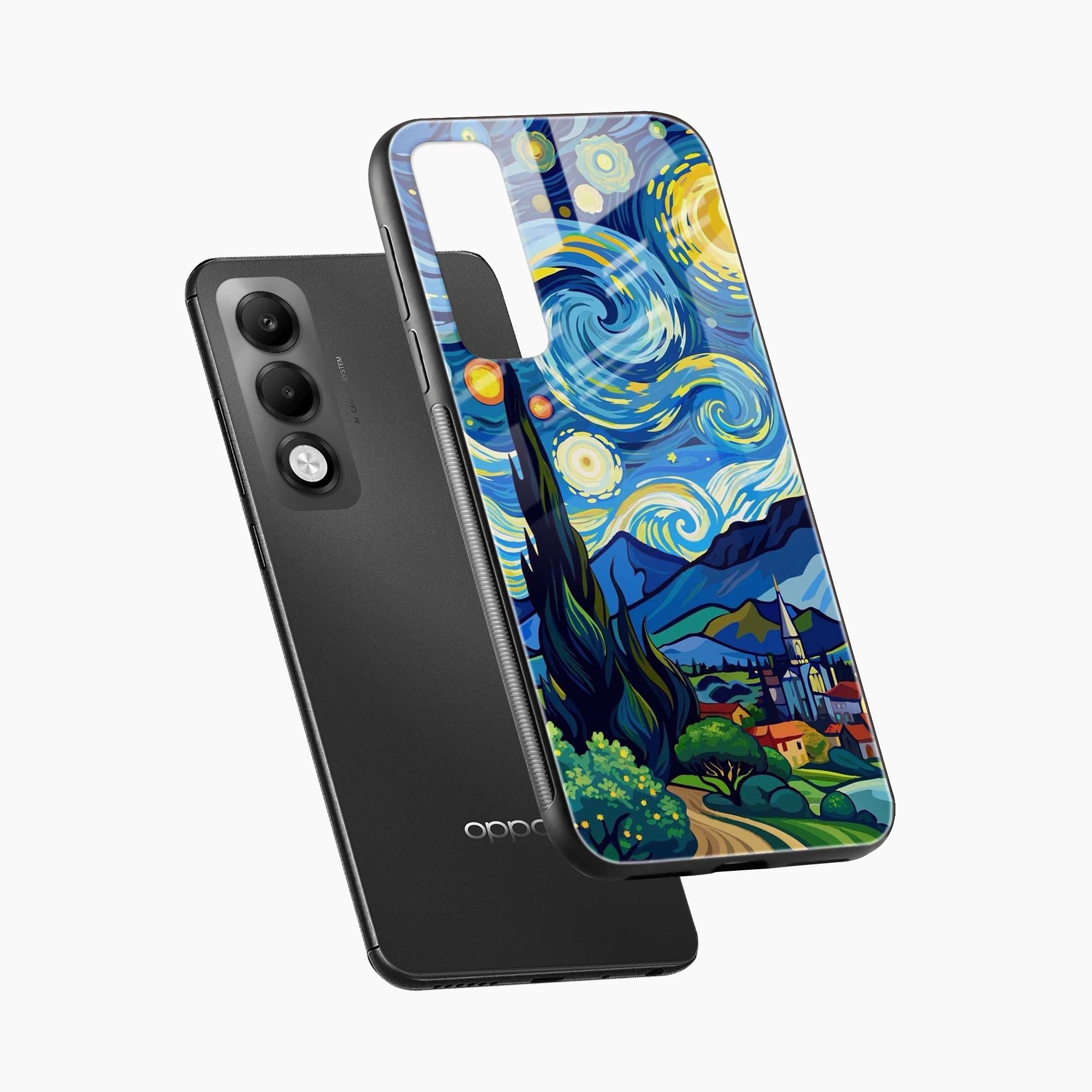 Starry Night Oppo K13x 5G Back Cover