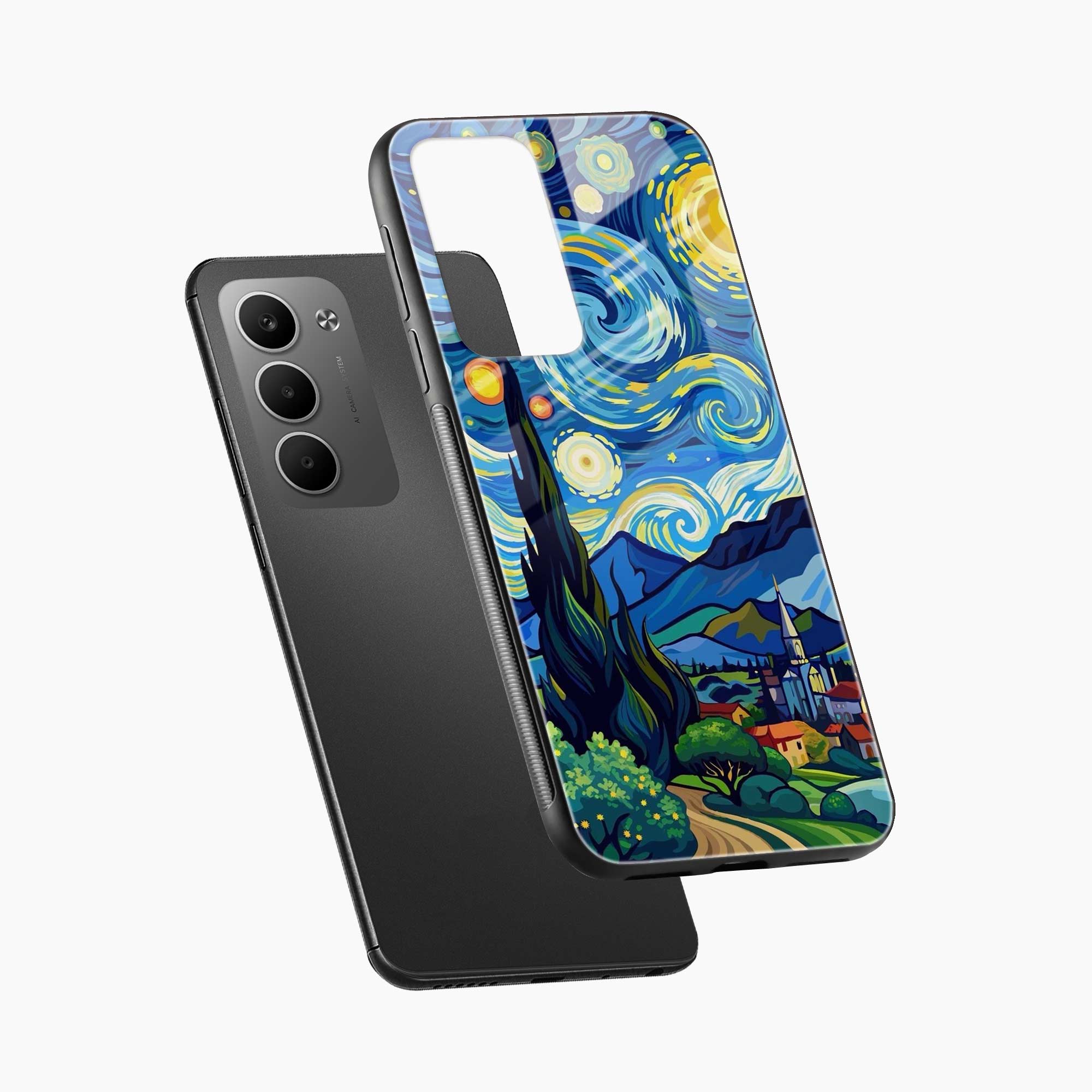 Starry Night Redmi 15 5G Back Cover