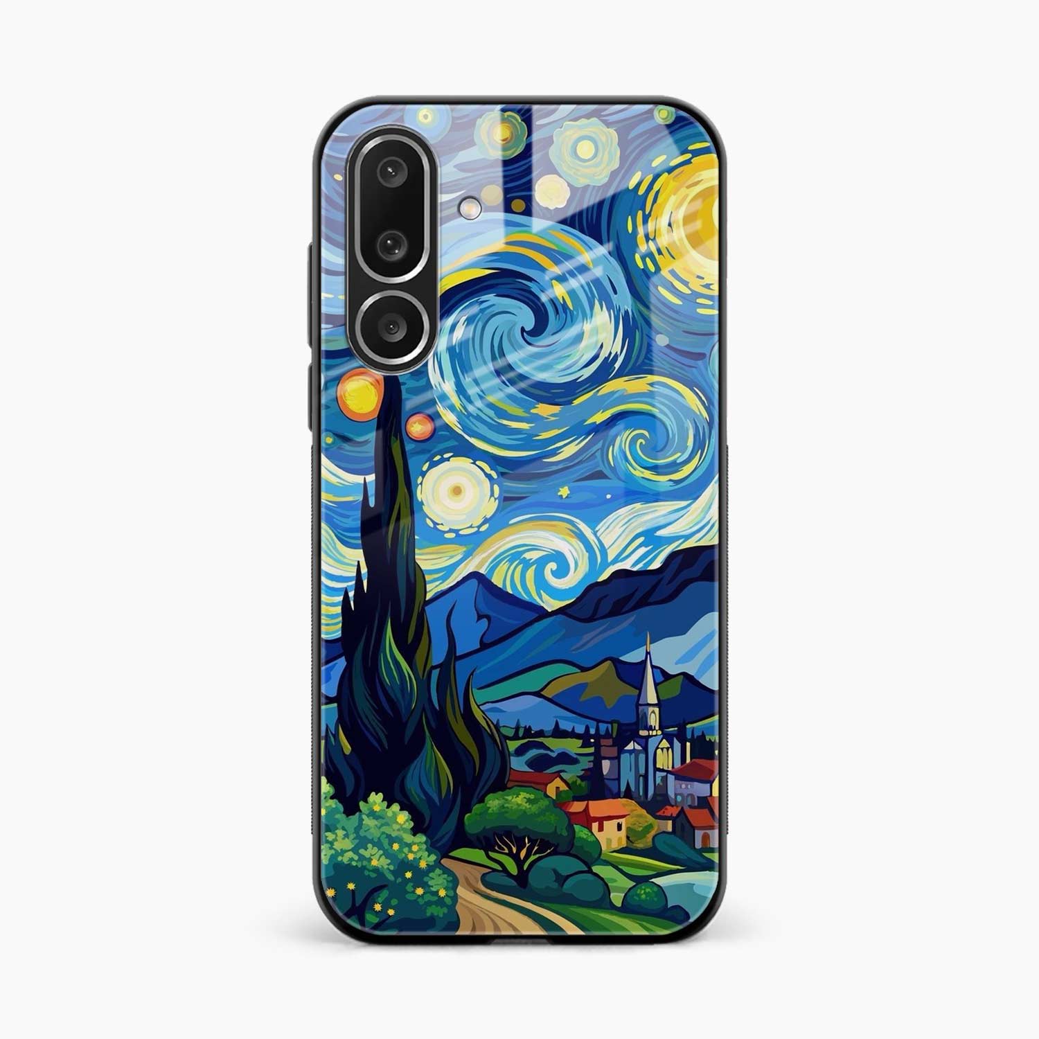 Starry Night Samsung F36 5G Back Cover