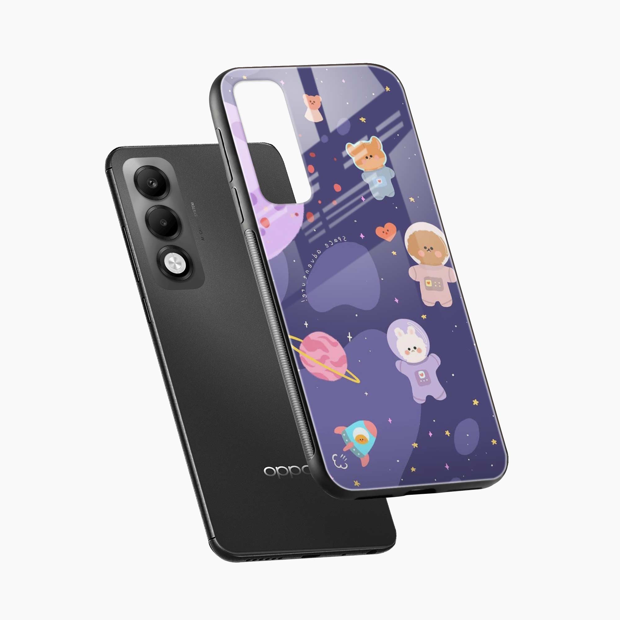 Teddy Space Oppo K13x 5G Back Cover