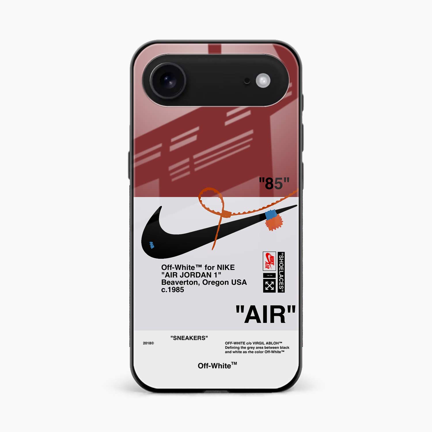 Air Off White iPhone Air Back Cover