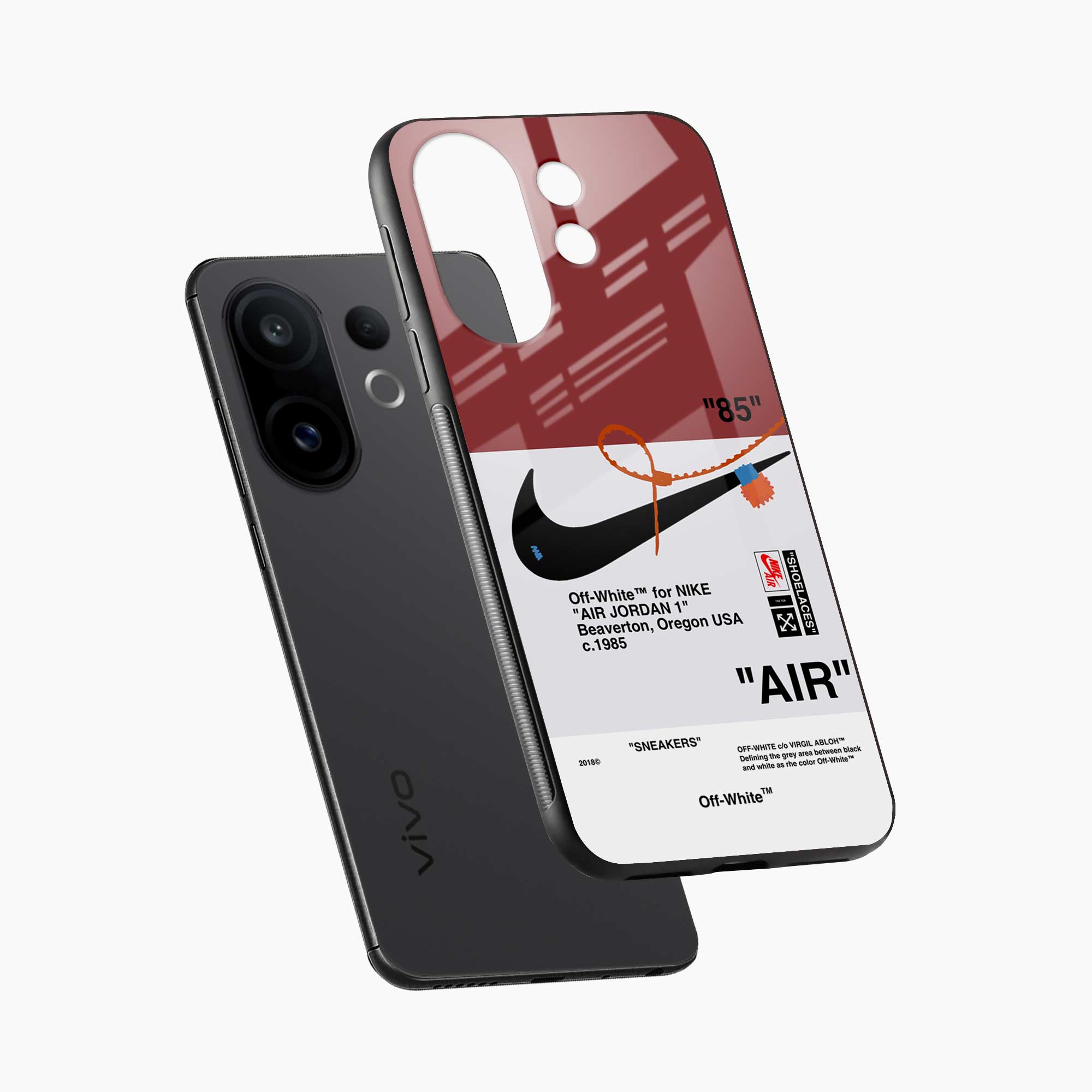 Air Off White Vivo V60 5G Back Cover