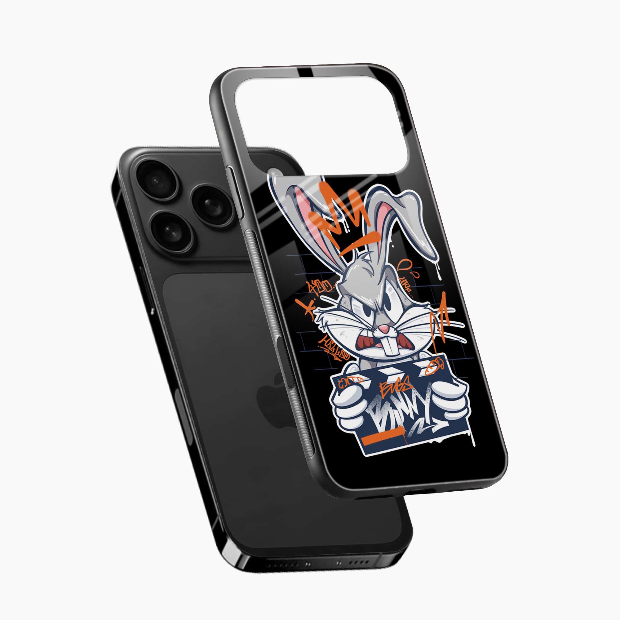 Angry Bunny iPhone 17 Pro Back Cover