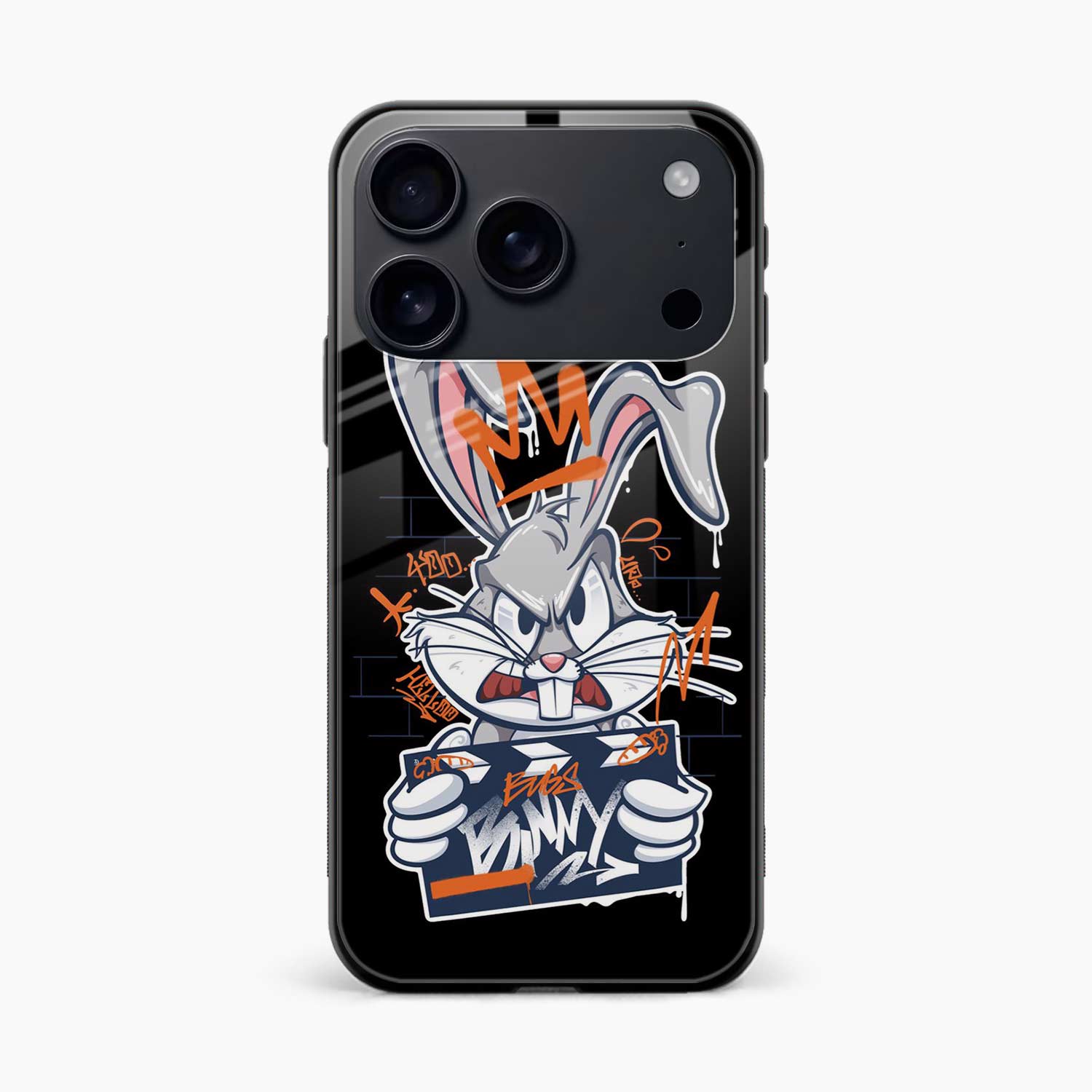 Angry Bunny iPhone 17 Pro Back Cover