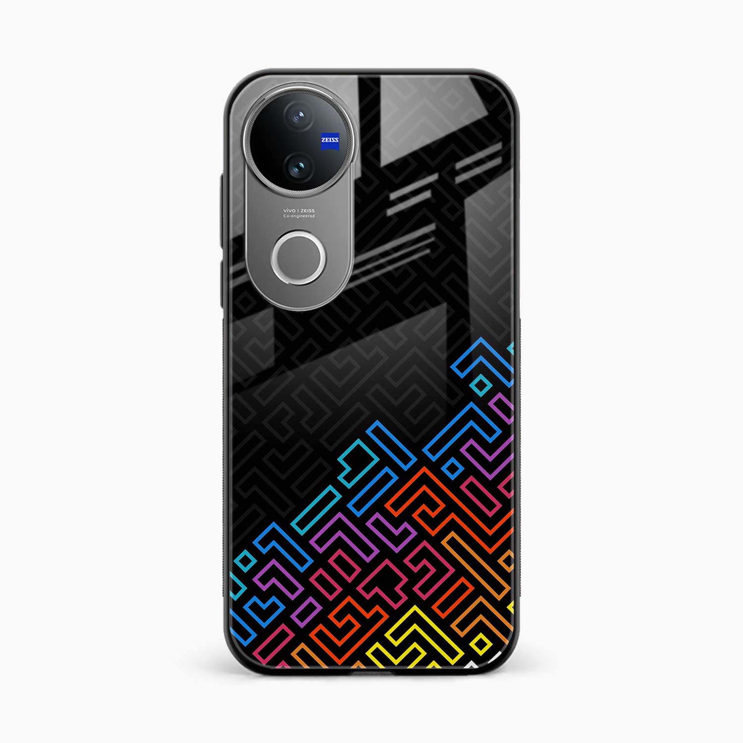 Black Maze Vivo T4r 5G Back Cover