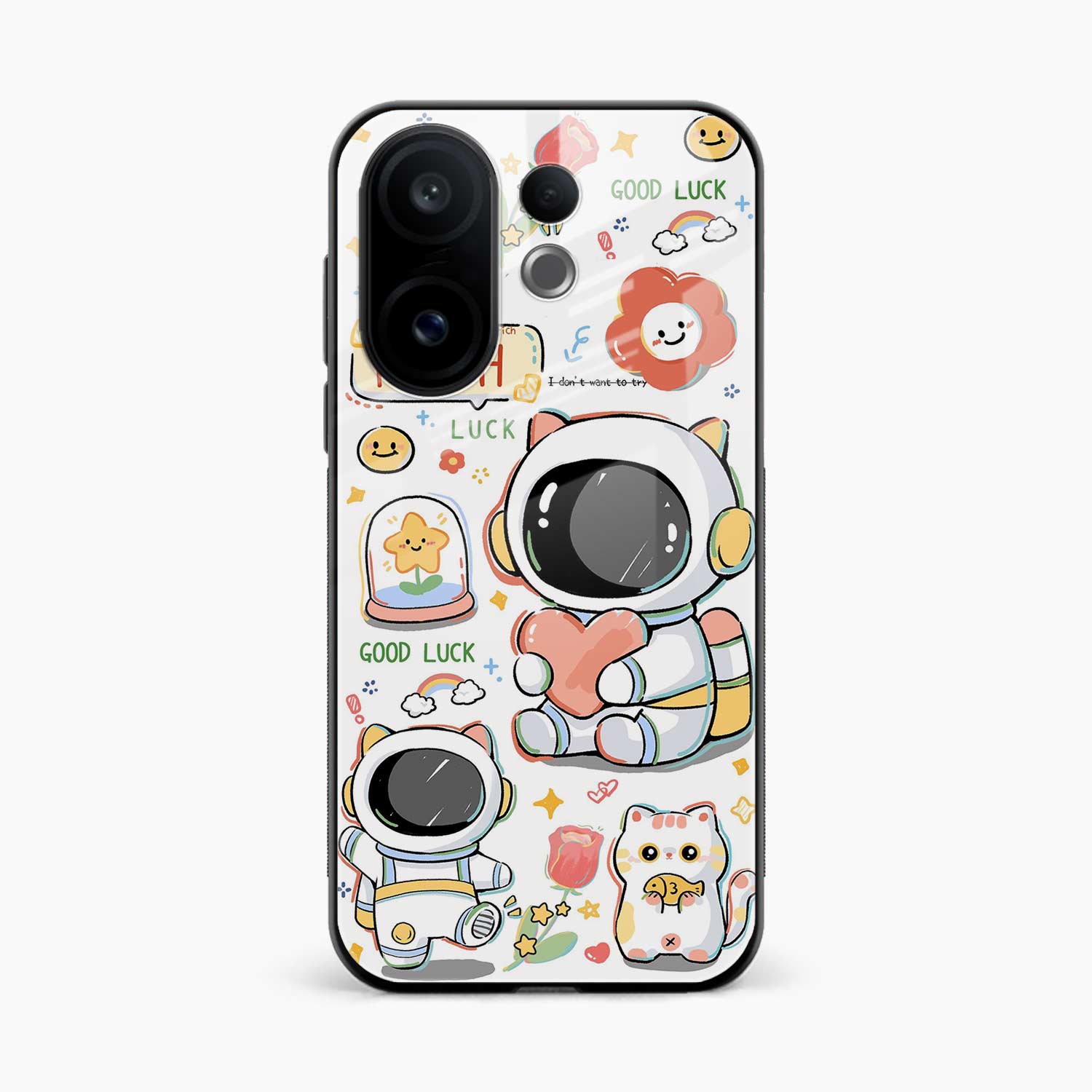 Cute Astronaut Vivo T4 Pro 5G Back Cover