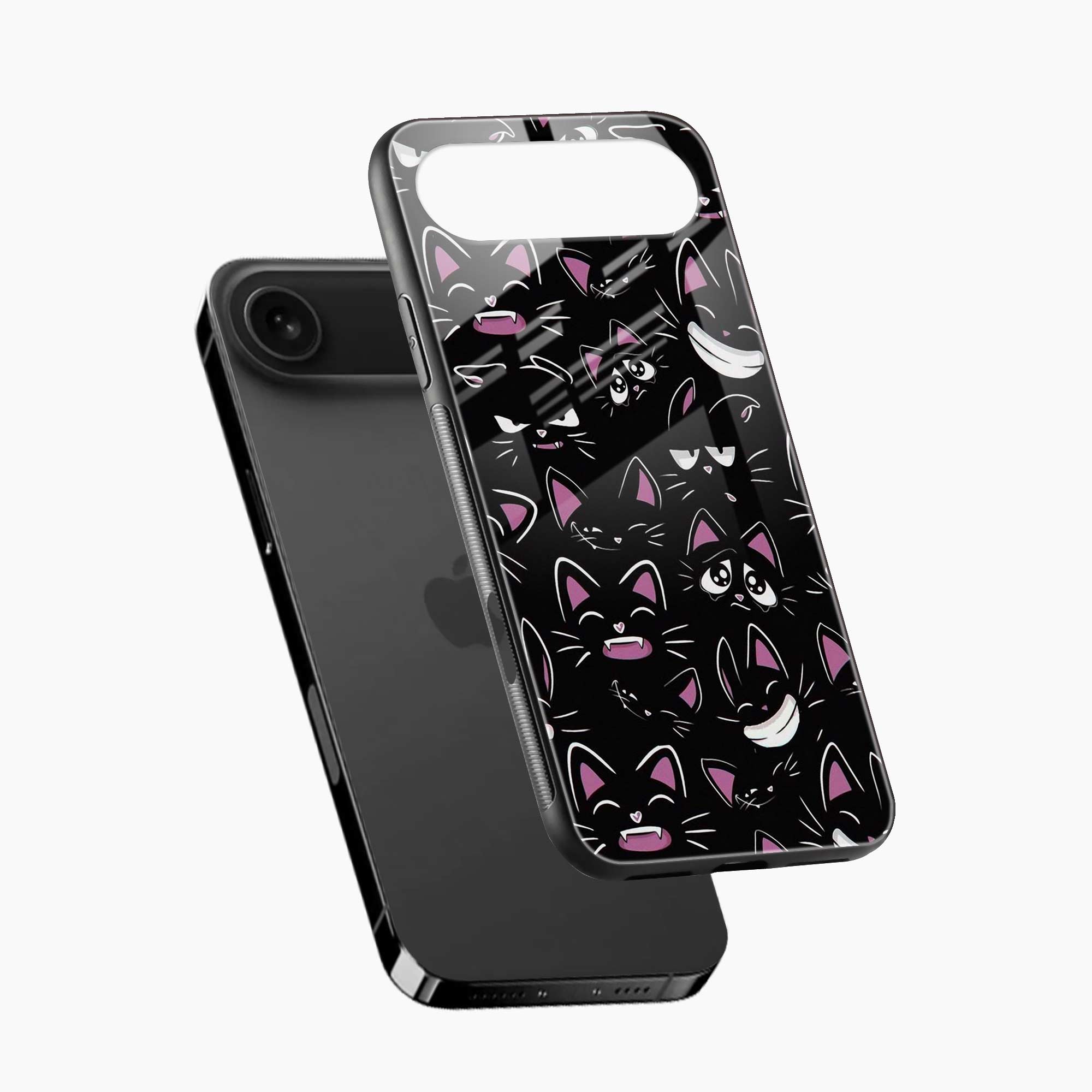 Cute Black Cat iPhone Air Back Cover