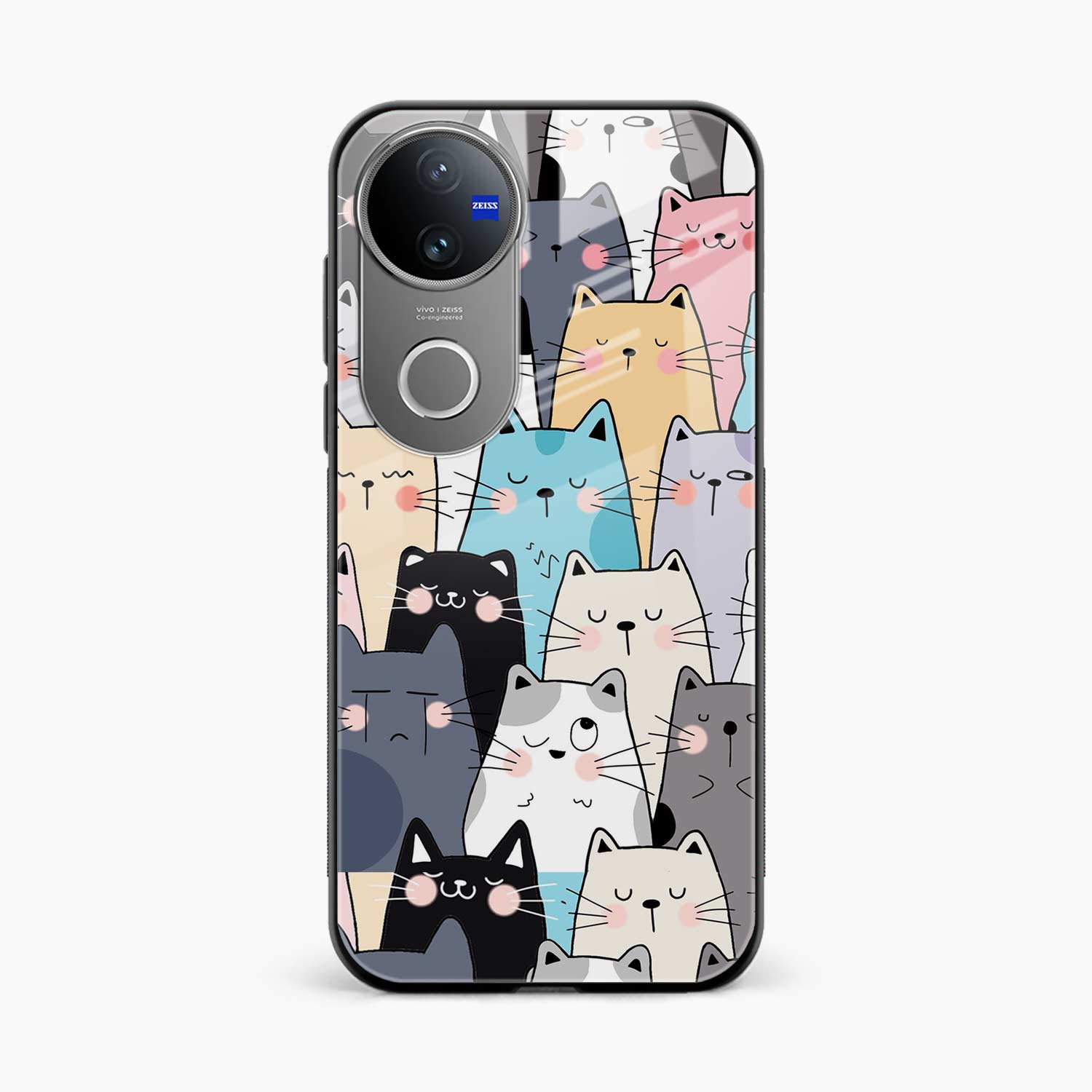 Cute Cat Vivo T4r 5G Back Cover