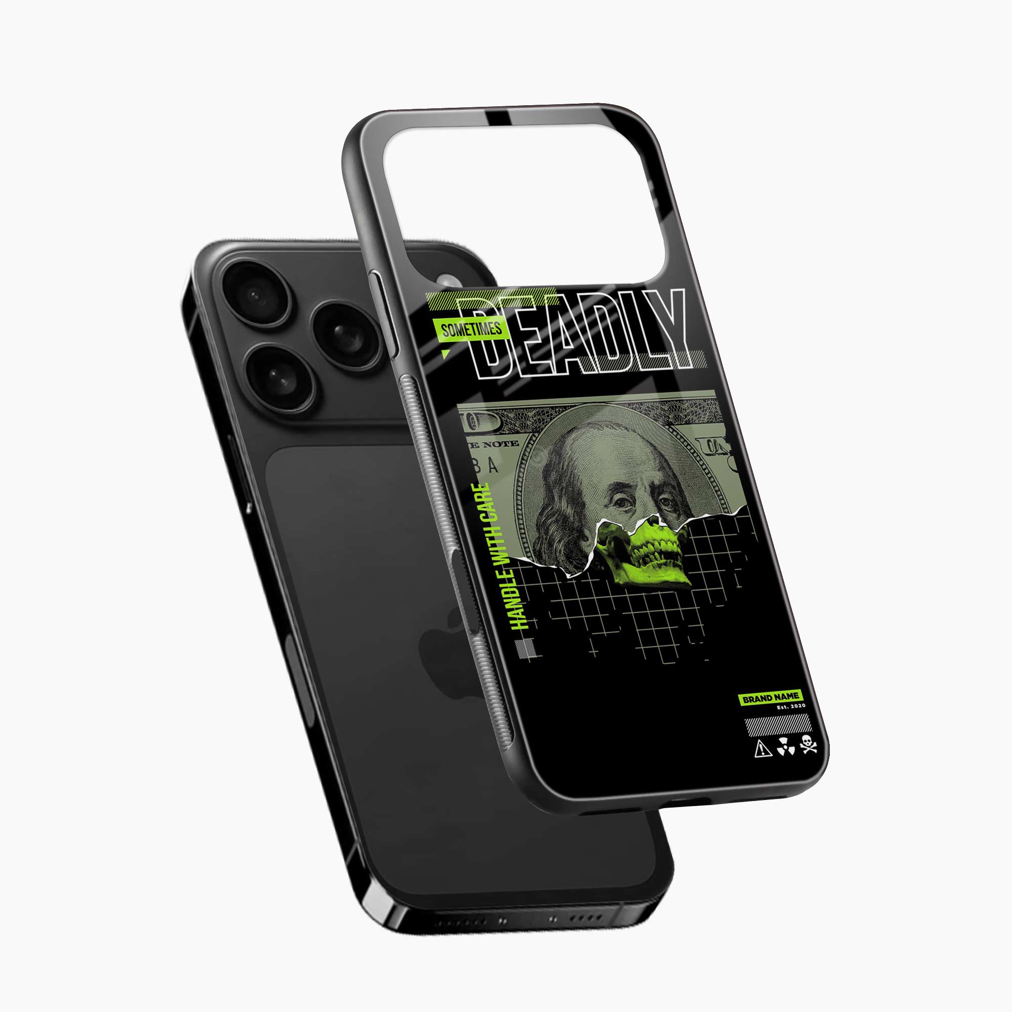 Deadly Dollar iPhone 17 Pro Back Cover