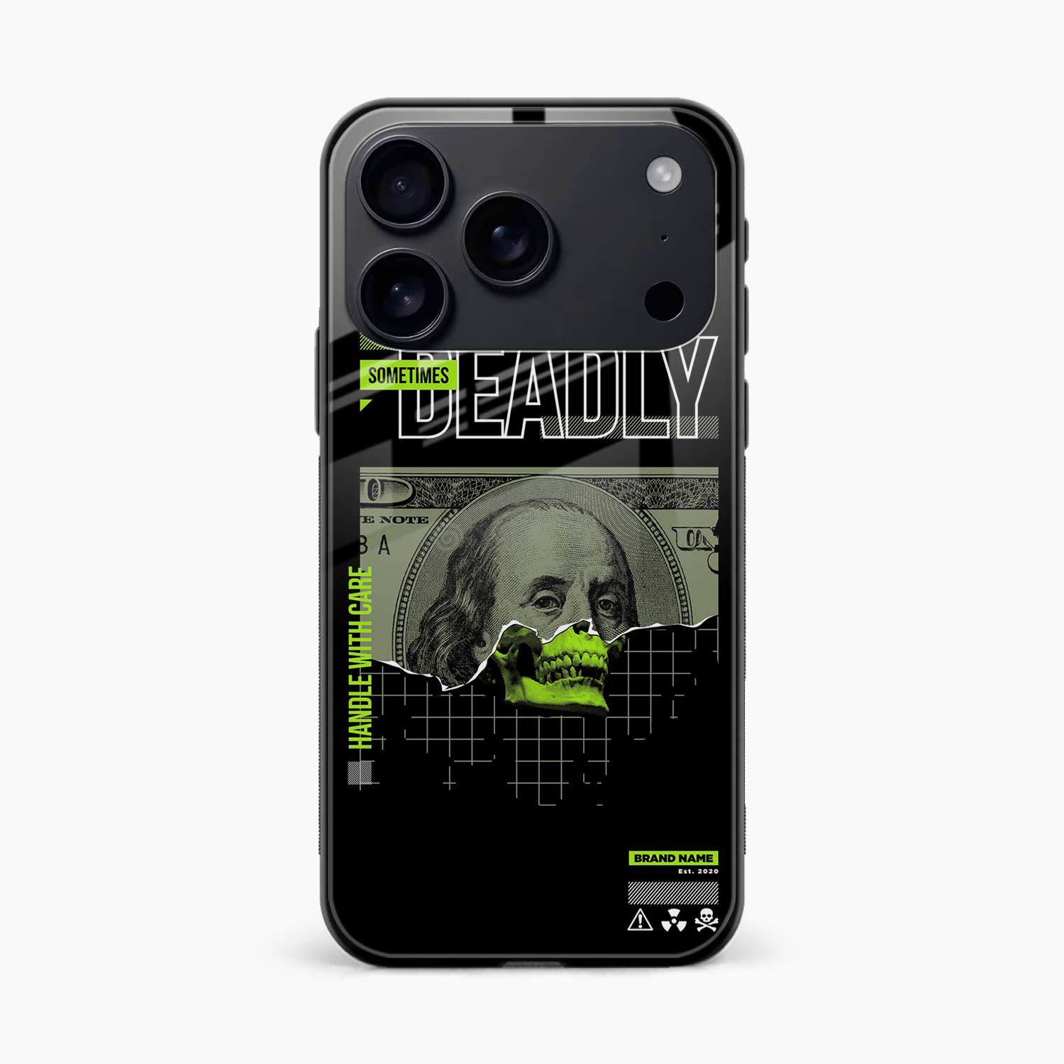 Deadly Dollar iPhone 17 Pro Back Cover