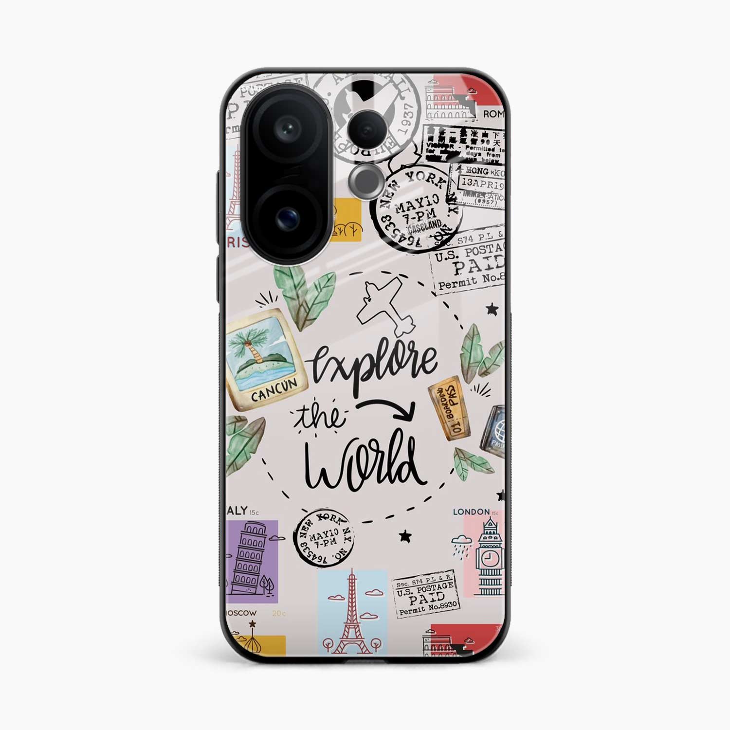 Explore The World Vivo T4 Pro 5G Back Cover