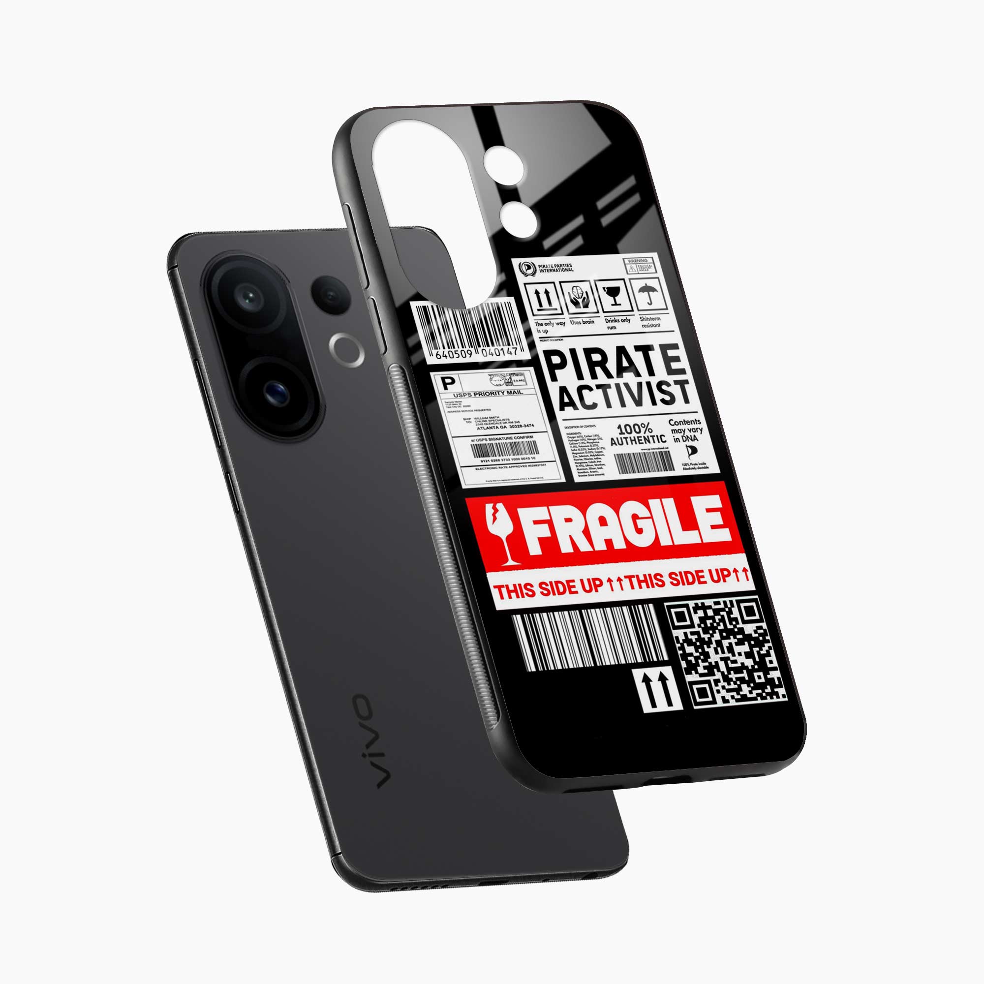 Fragile Vivo T4 Pro 5G Back Cover