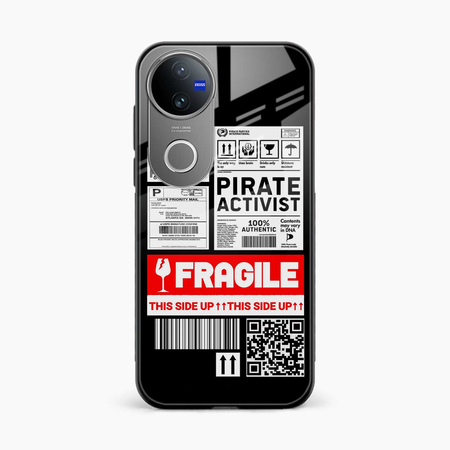 Fragile Vivo T4r 5G Back Cover