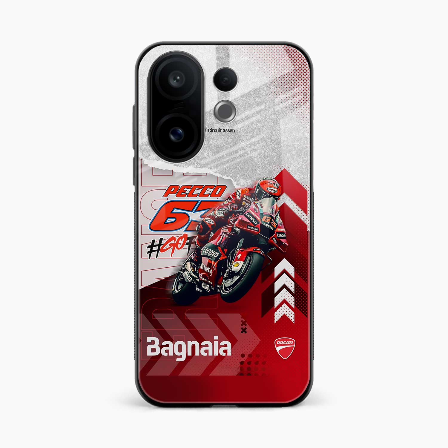 Francesco Bagnaia Vivo T4 Pro 5G Back Cover