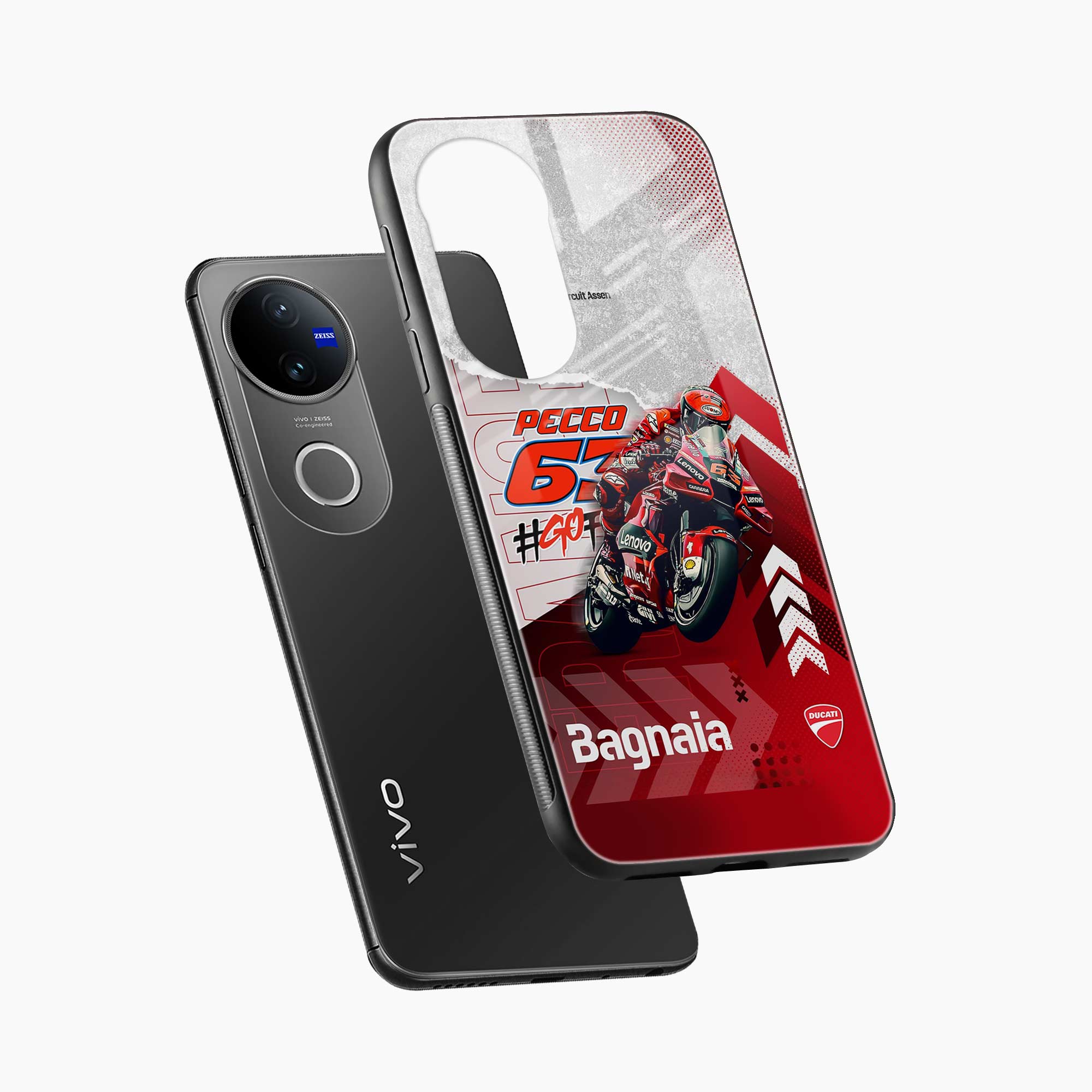 Francesco Bagnaia Vivo T4r 5G Back Cover