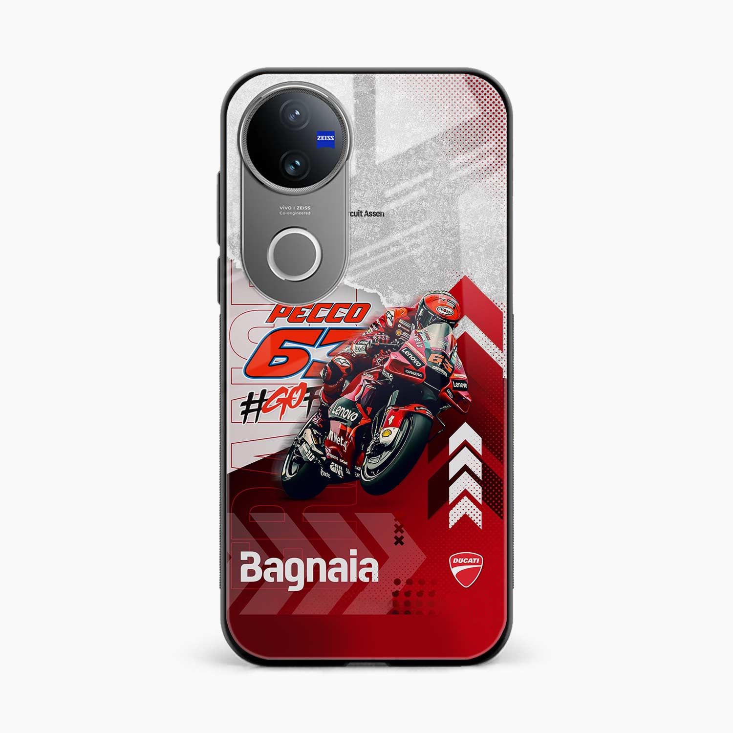 Francesco Bagnaia Vivo T4r 5G Back Cover