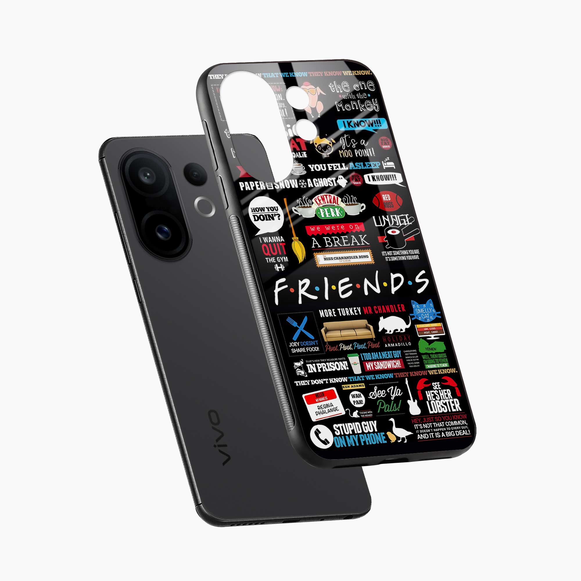 Friends Vivo T4 Pro 5G Back Cover