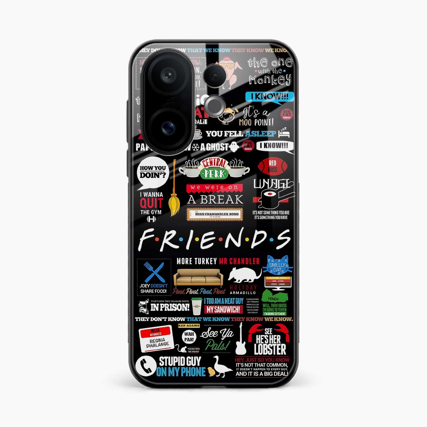 Friends Vivo T4 Pro 5G Back Cover