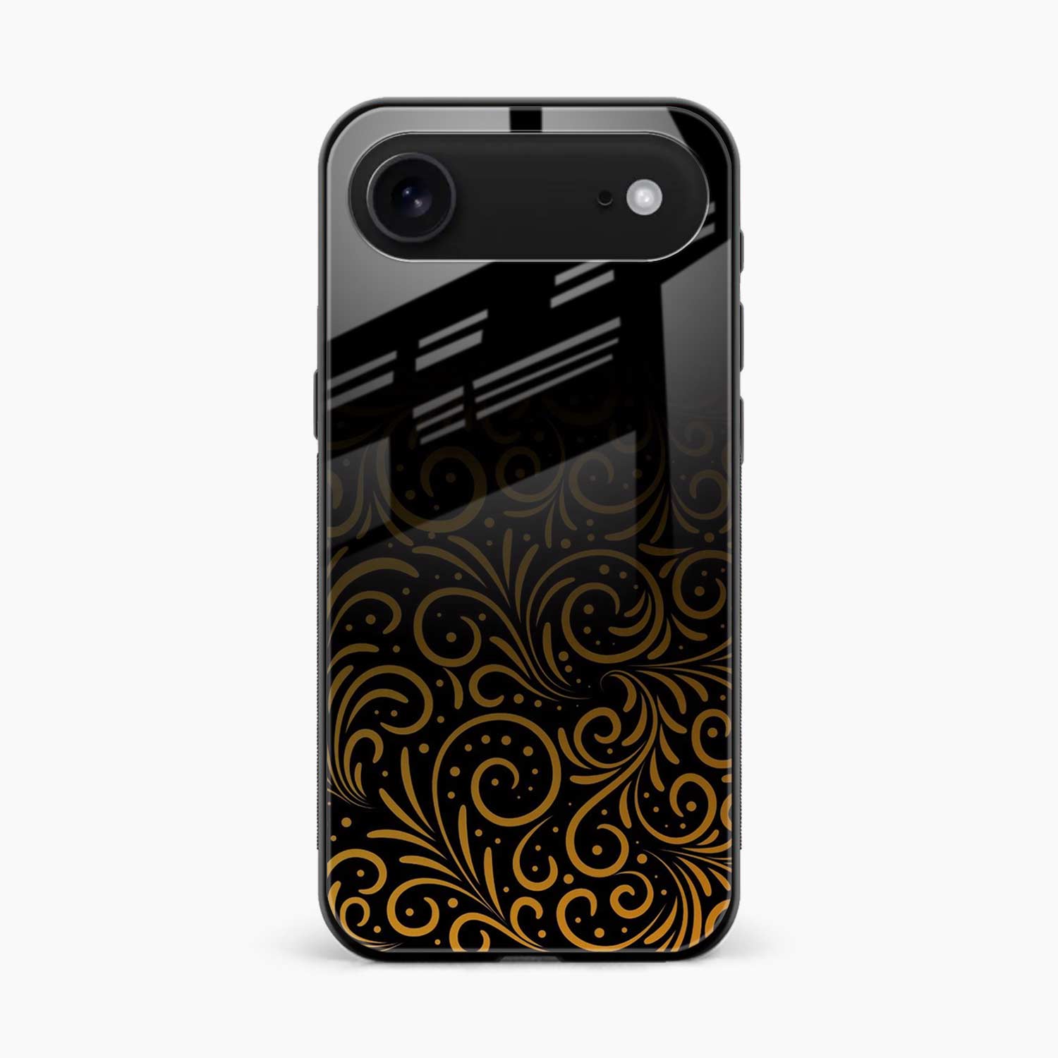 Golden Swirl iPhone Air Back Cover