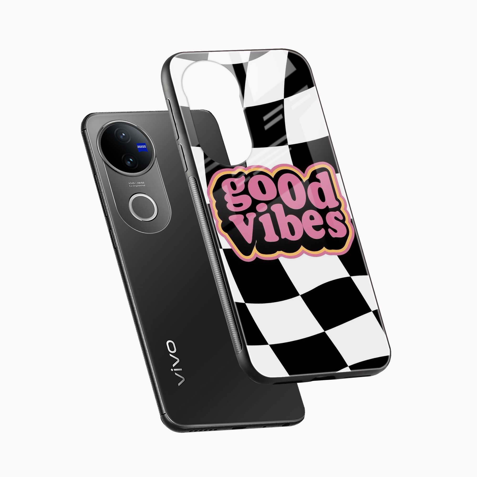Good Vibes Vivo T4r 5G Back Cover