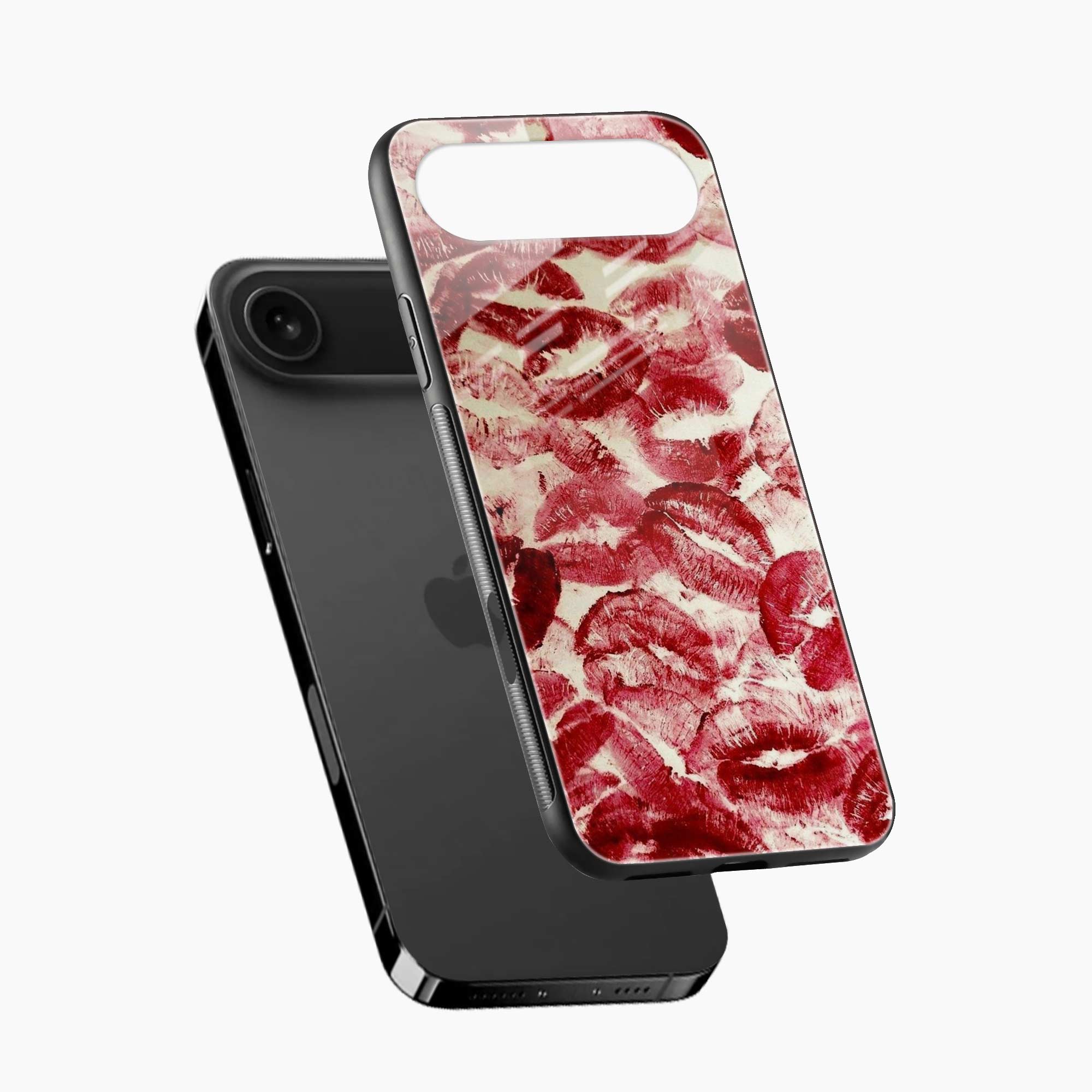 Lipstick Kiss Print iPhone Air Back Cover