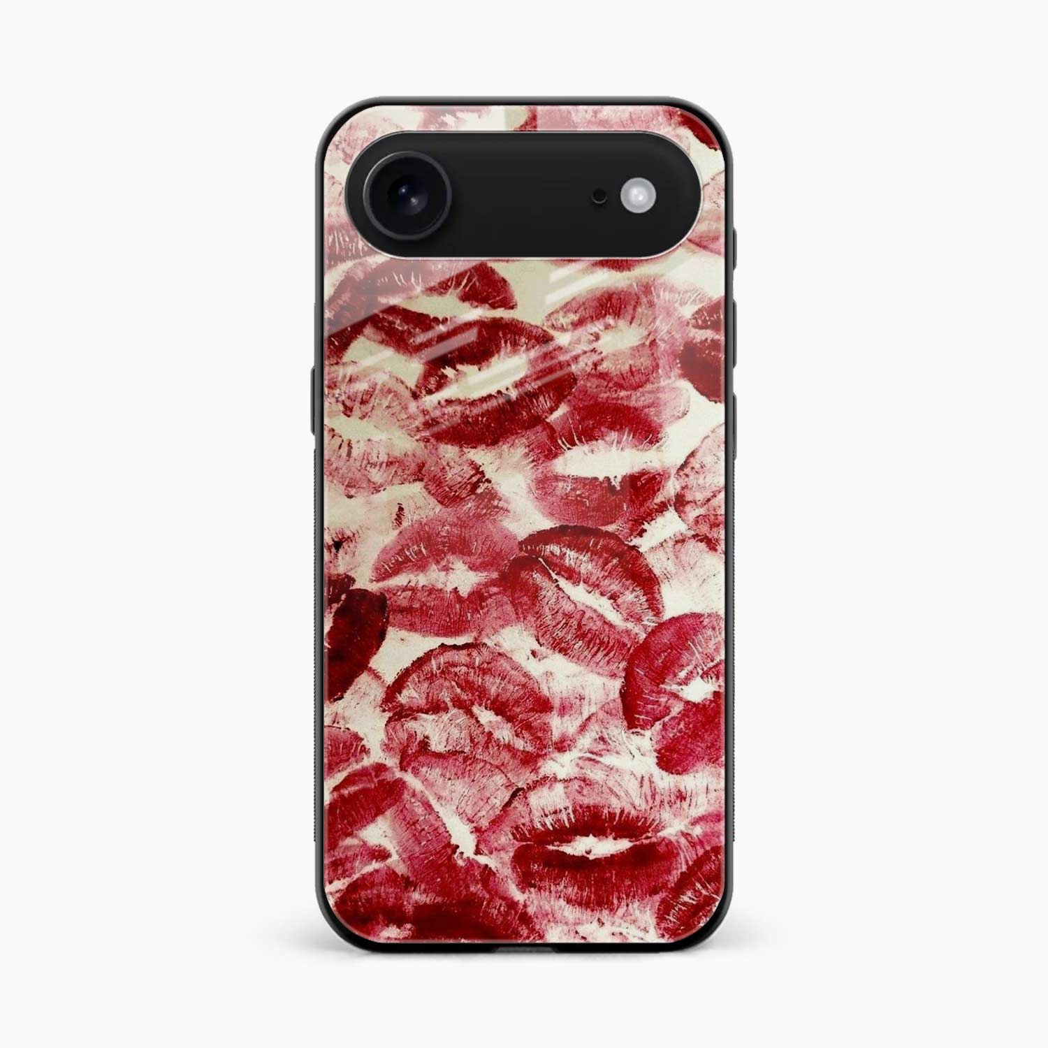 Lipstick Kiss Print iPhone Air Back Cover