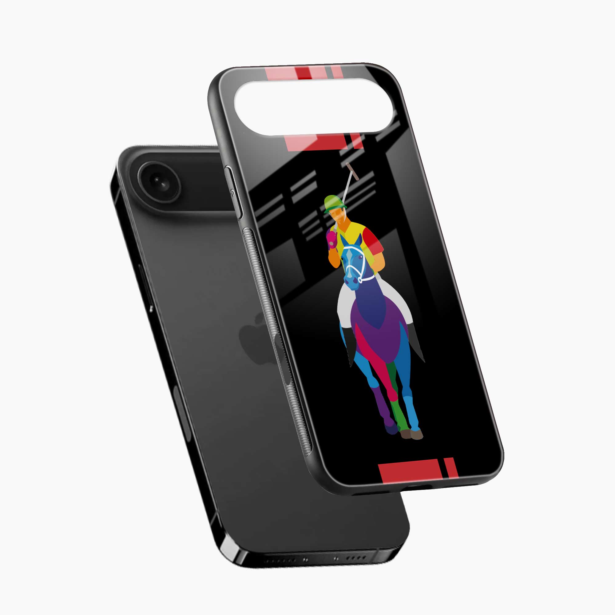 Multicolor Sant Barbara Polo Black iPhone Air Back Cover