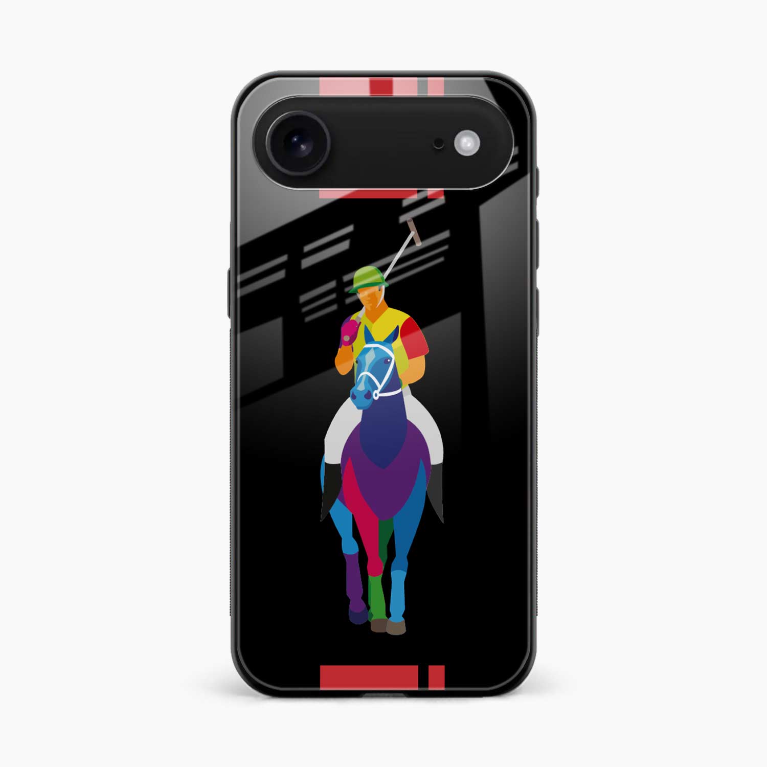 Multicolor Sant Barbara Polo Black iPhone Air Back Cover