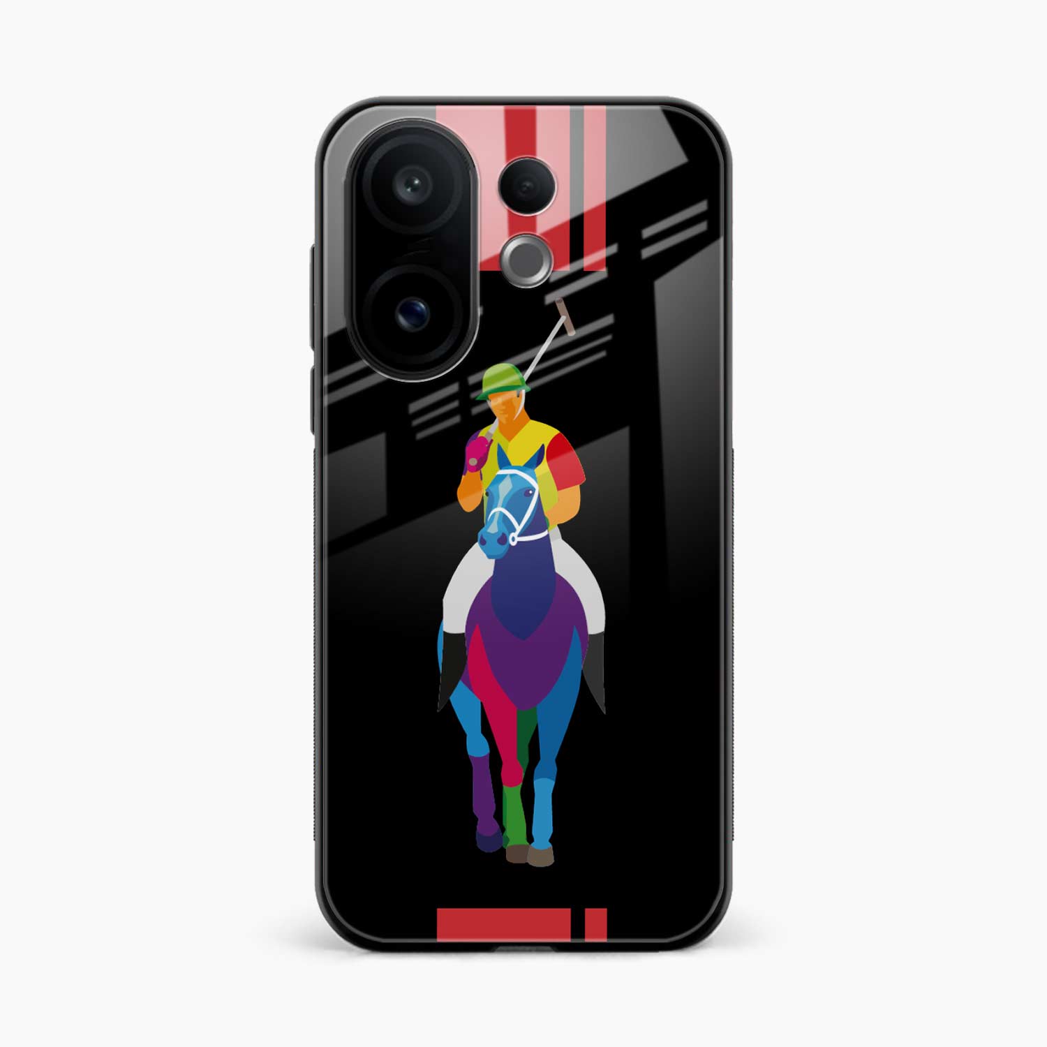 Multicolor Sant Barbara Polo Black Vivo T4 Pro 5G Back Cover