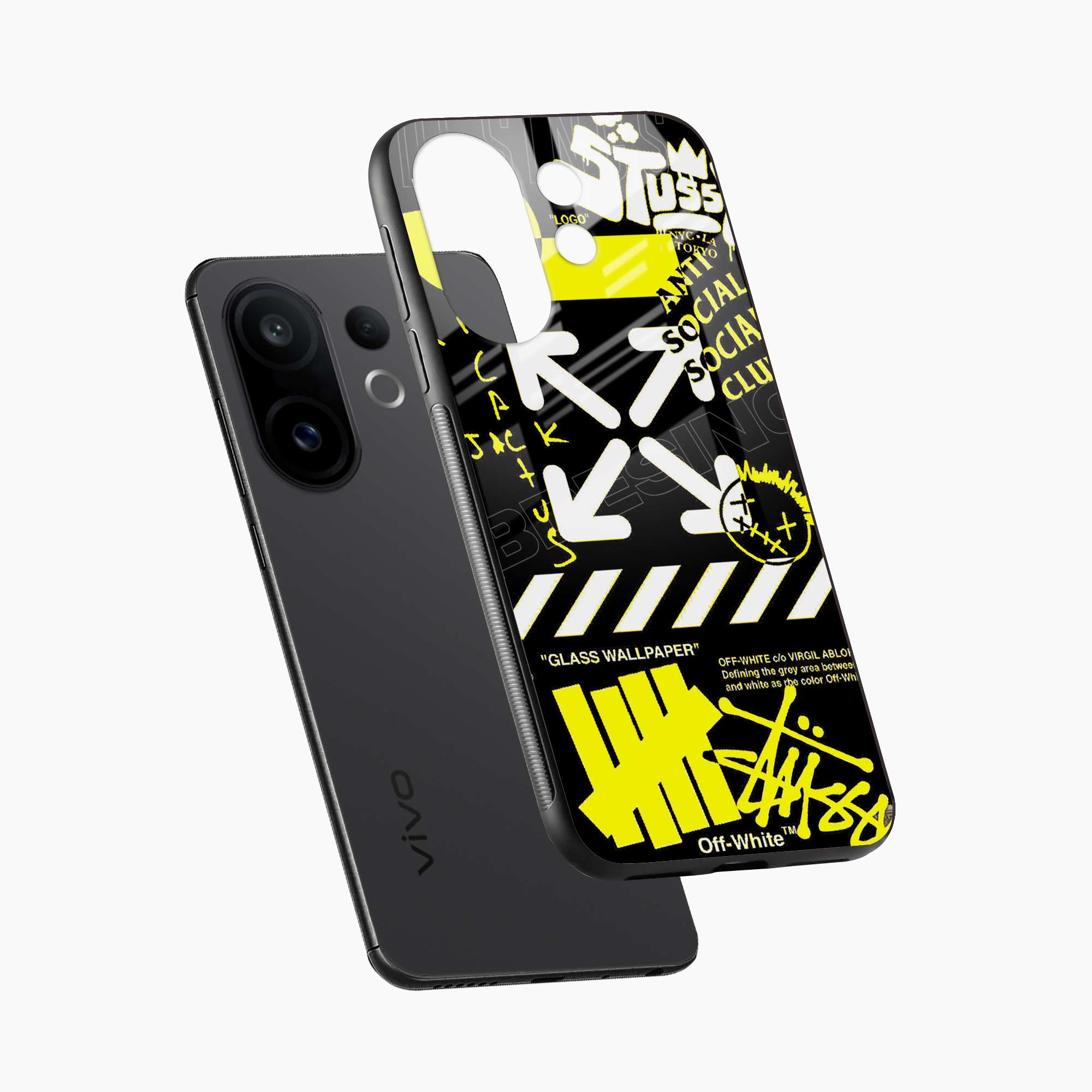 Neon Off White Vivo T4 Pro 5G Back Cover
