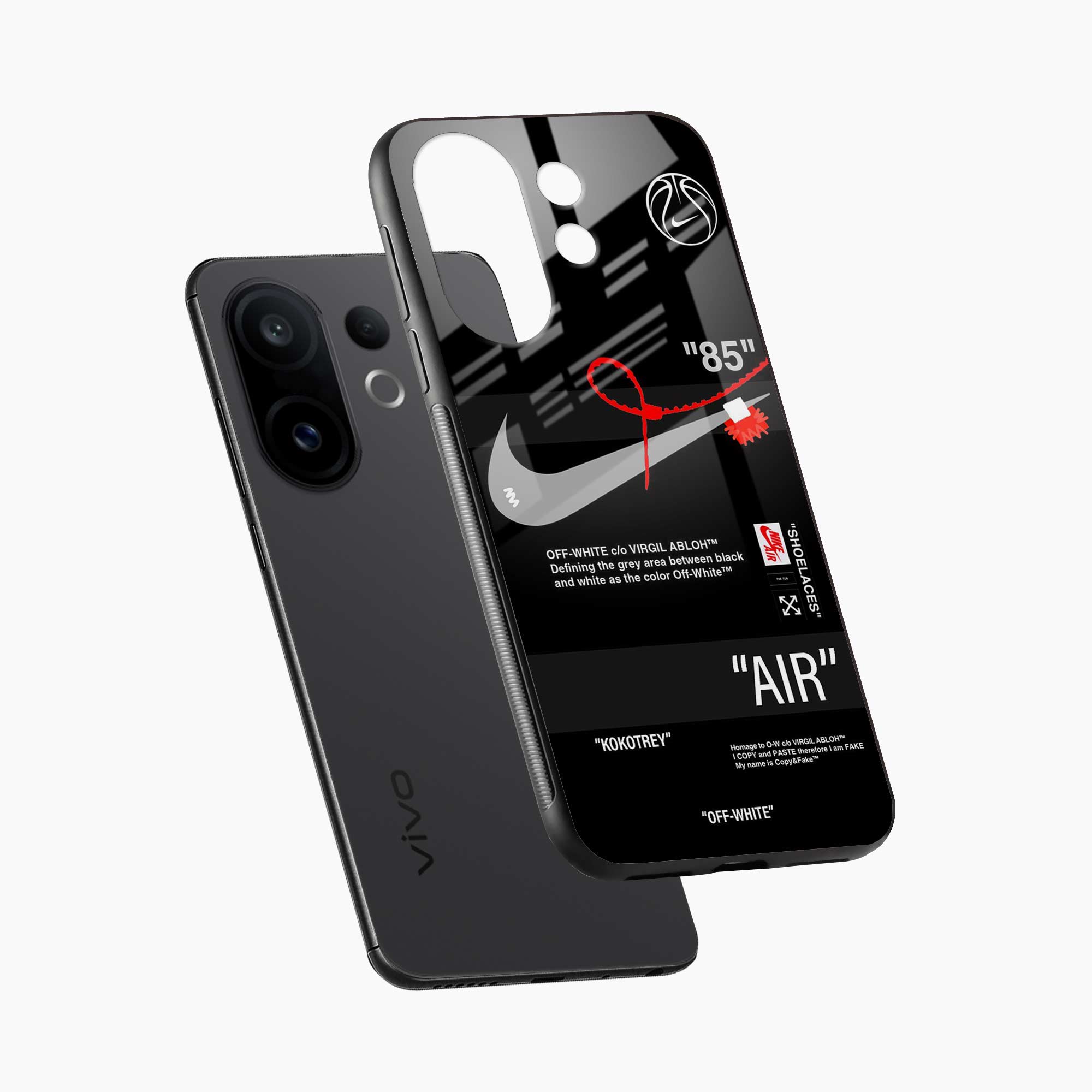 Off White Vivo V60 5G Back Cover