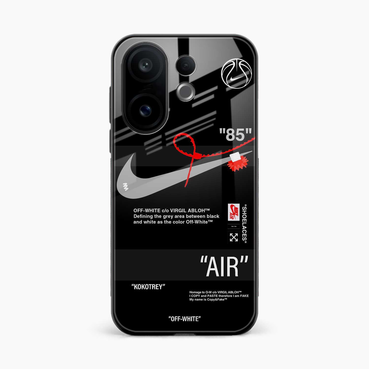 Off White Vivo V60 5G Back Cover