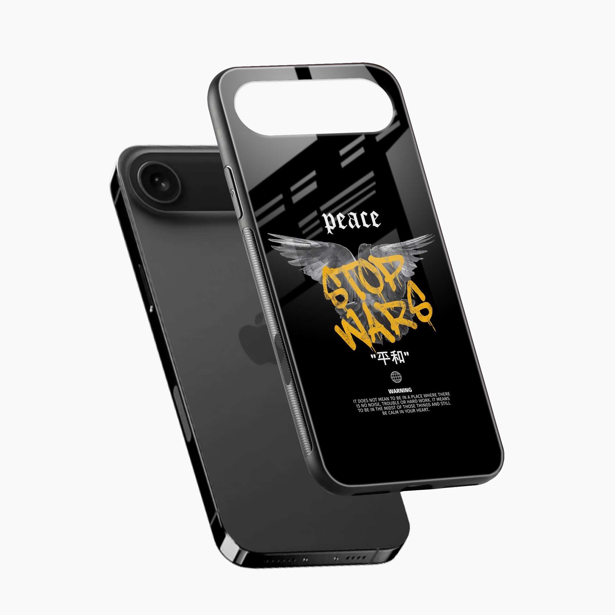 Peace Stop Wars iPhone Air Back Cover