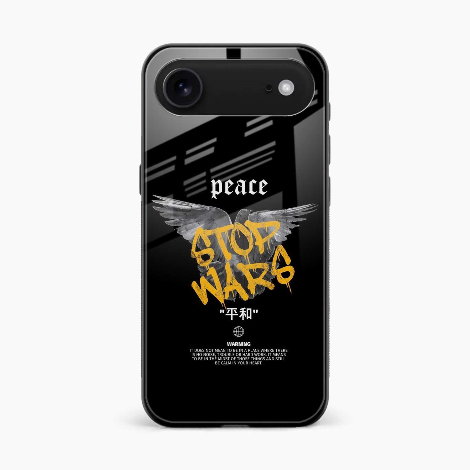 Peace Stop Wars iPhone Air Back Cover
