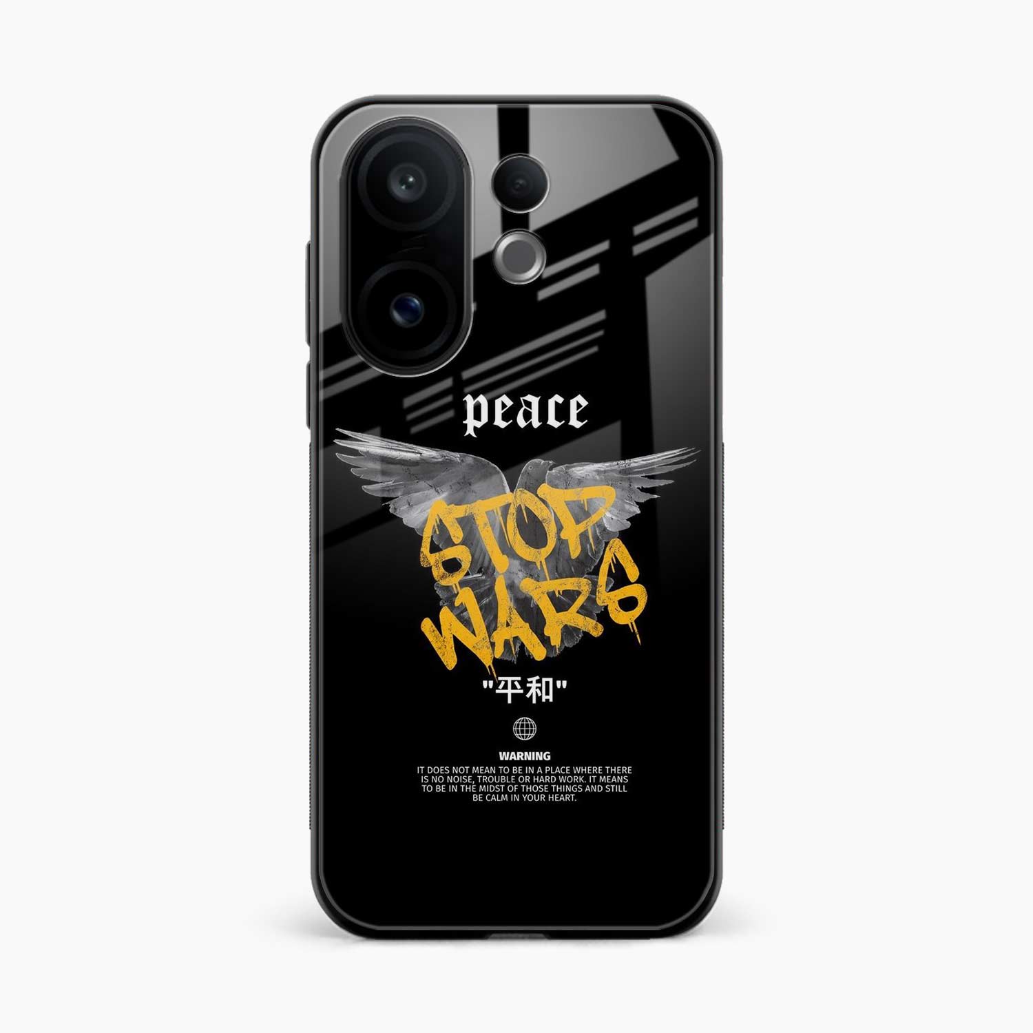Peace Stop Wars Vivo T4 Pro 5G Back Cover
